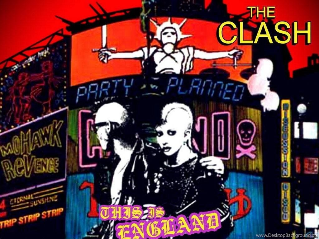 Music Punk Oldschool Bands The Clash Rock Wallpaper Desktop Background