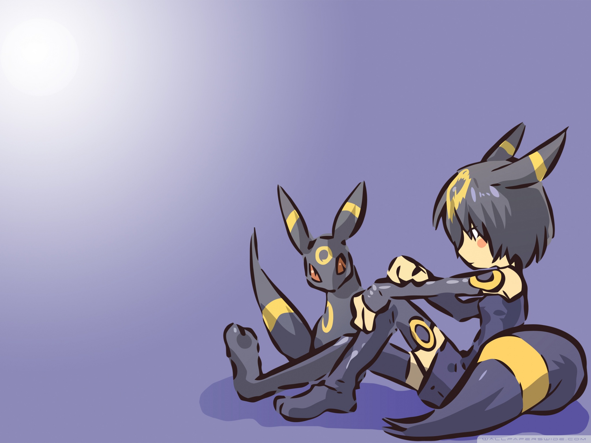 Umbreon Pokemon Ultra HD Desktop Background Wallpaper for 4K UHD TV, Tablet