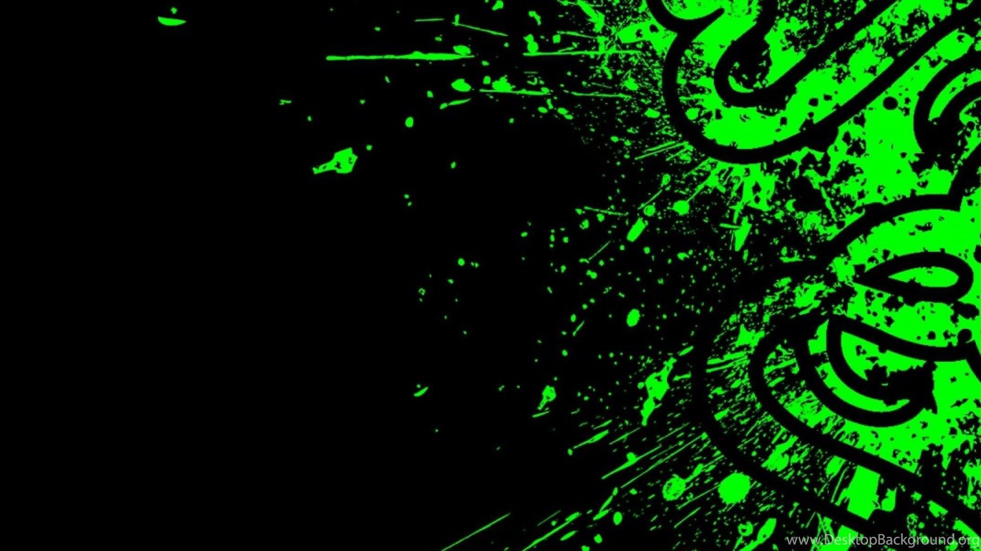 Green and Black Gaming Wallpaper Free Green and Black Gaming Background