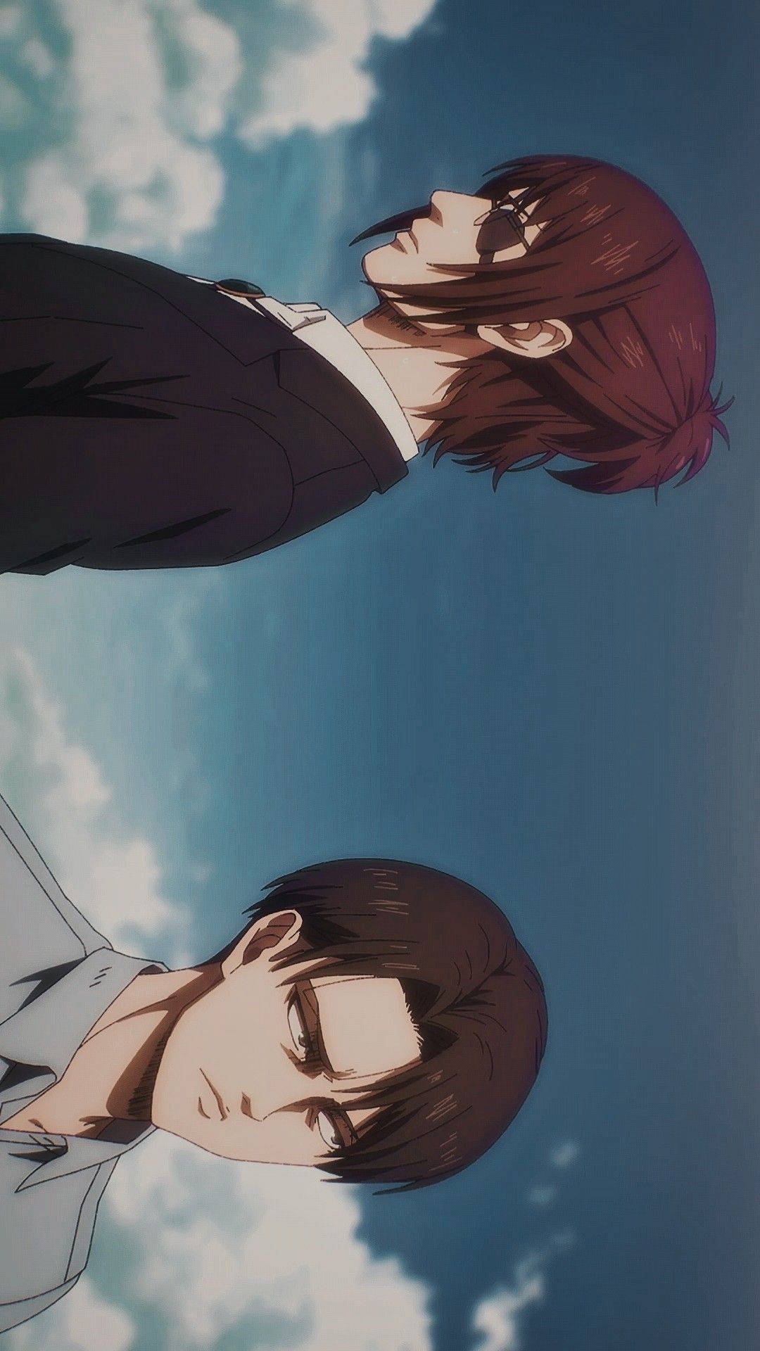 Levi Ackerman and Hange Zoe. Attack on titan anime, Attack on titan levi, Attack on titan