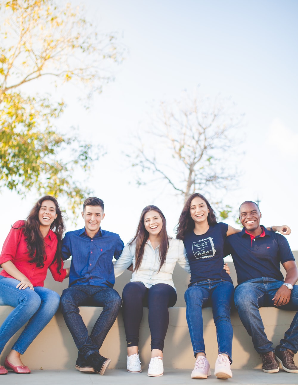 College Friends Picture. Download Free Image