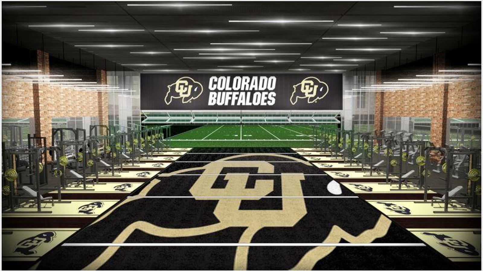 Fly through of the upcoming Colorado Buffaloes facilities upgrades Ralphie Report