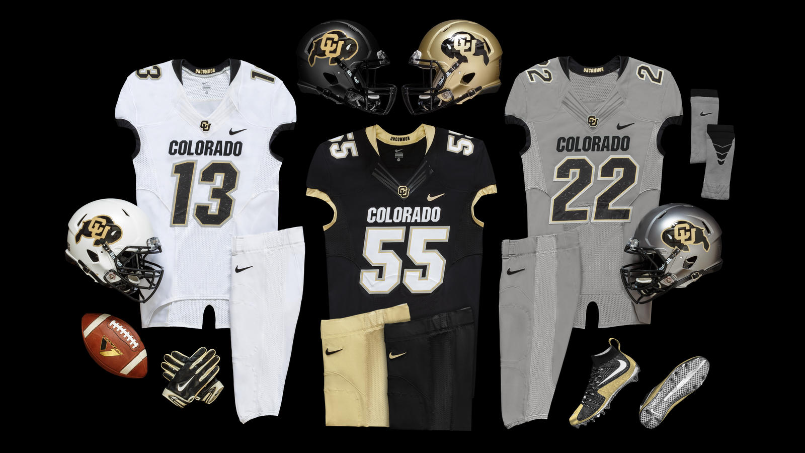 Colorado Buffaloes Honor Mascot with New Nike Football Uniform Design