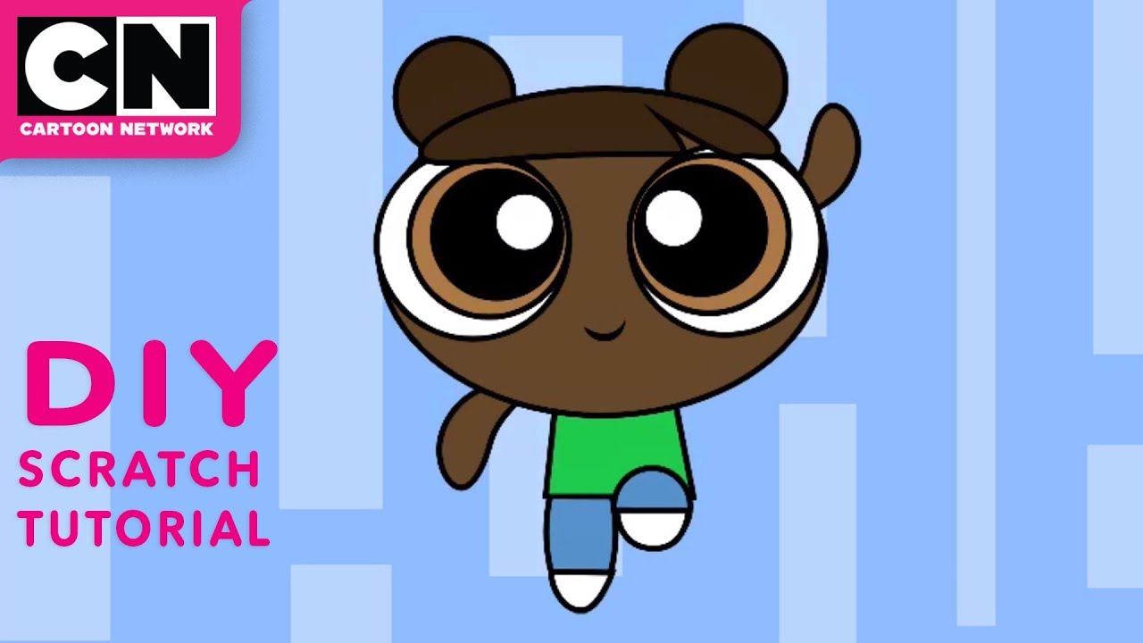 Draw Your Own Powerpuff Girl With Scratch. Summer Of Creativity