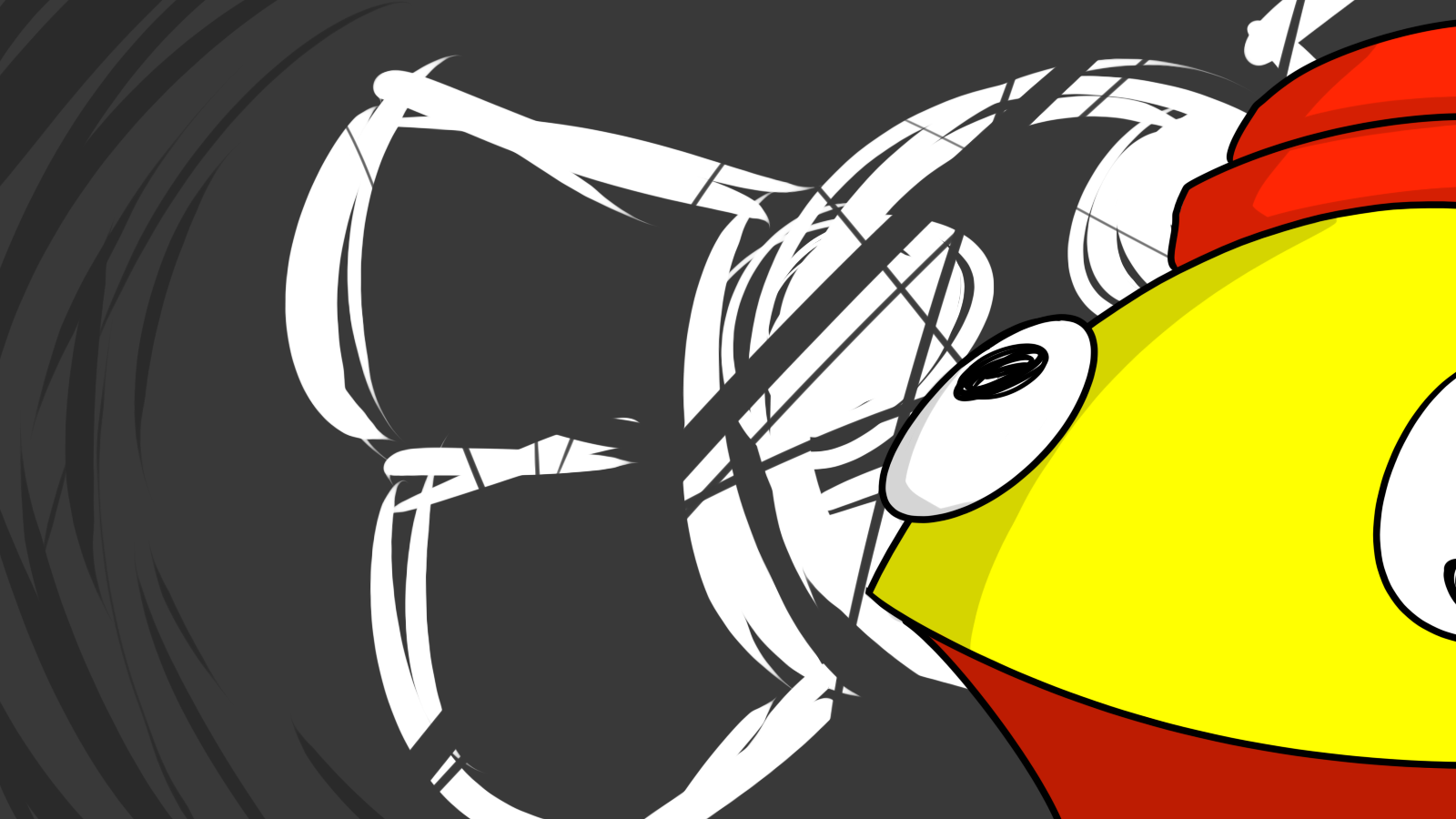 i made a candyman wallpaper on a whim for anyone who might want to use it!: LethalLeague