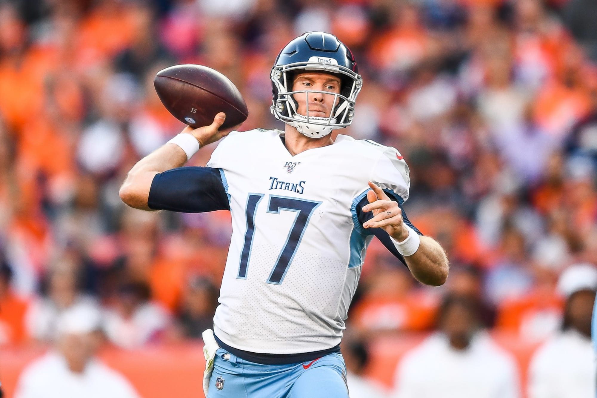 Tennessee Titans: Ryan Tannehill reacts to replacing Marcus Mariota