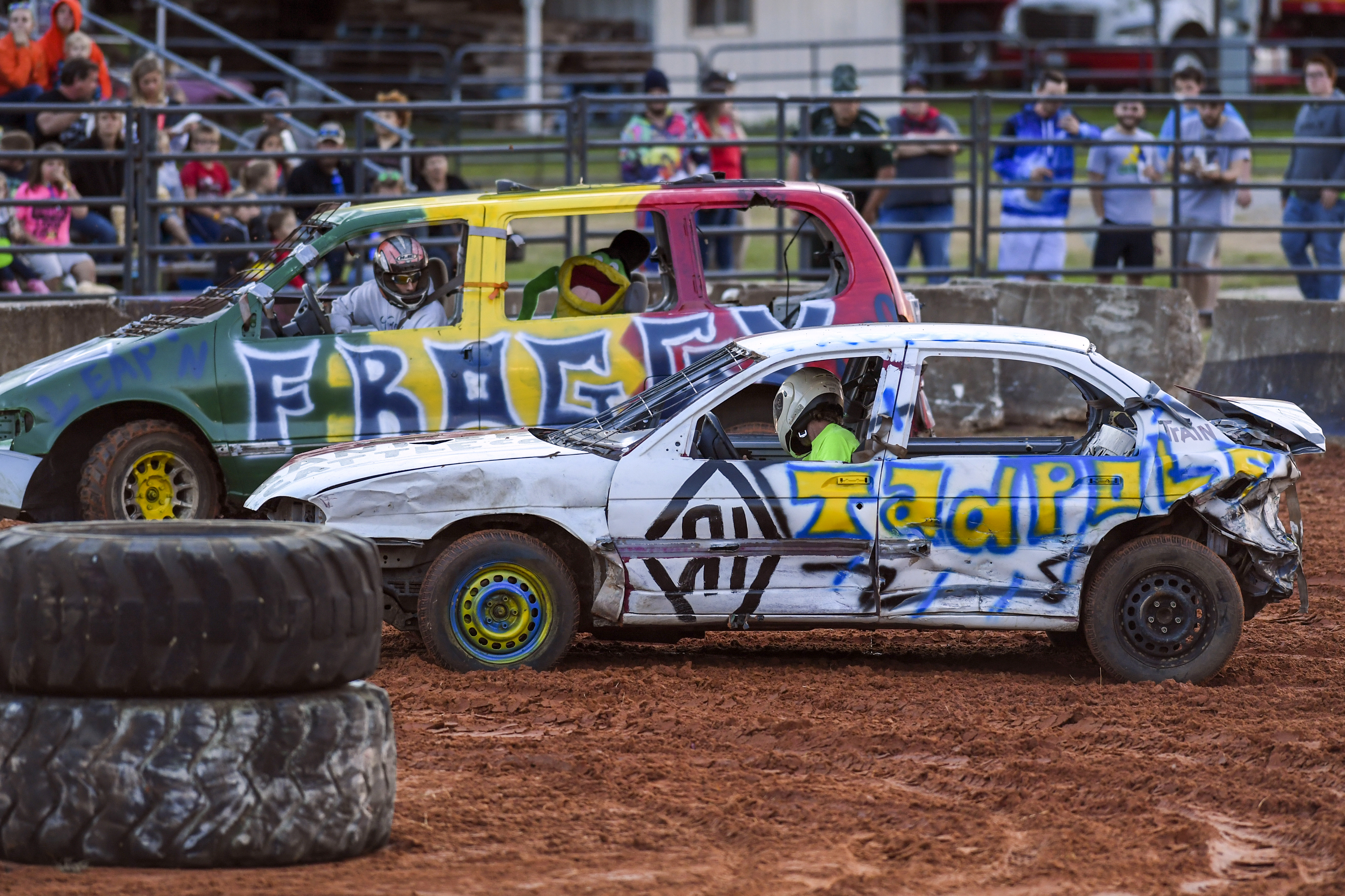 After 25 years of demolition derby, local legend Froggy passes the torch to his son