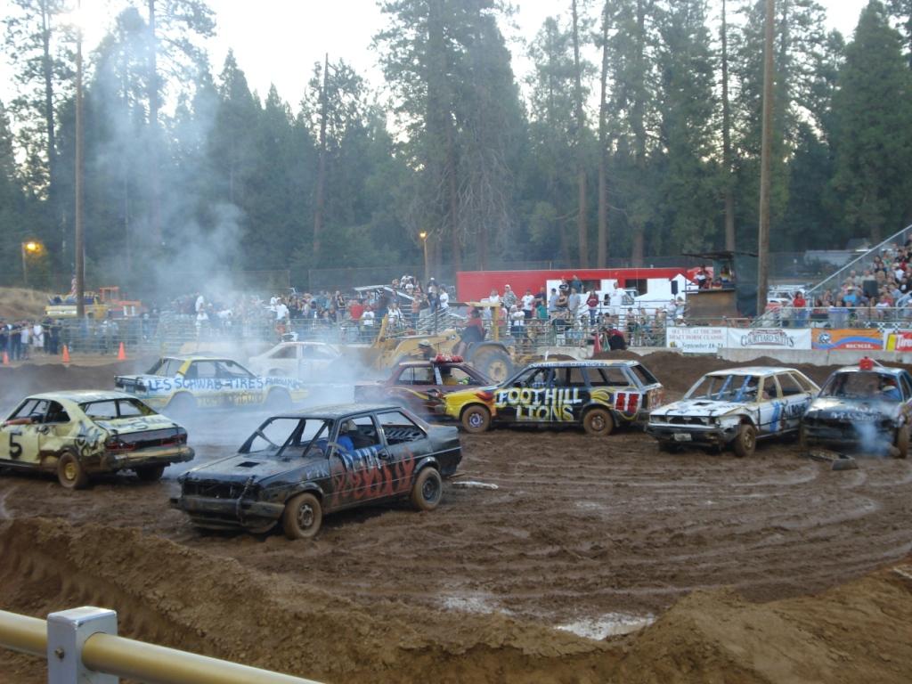 Sponsor a Car in the Demolition Derby You Could Win $1,000 for Your Charity County Fairgrounds Valley, CA
