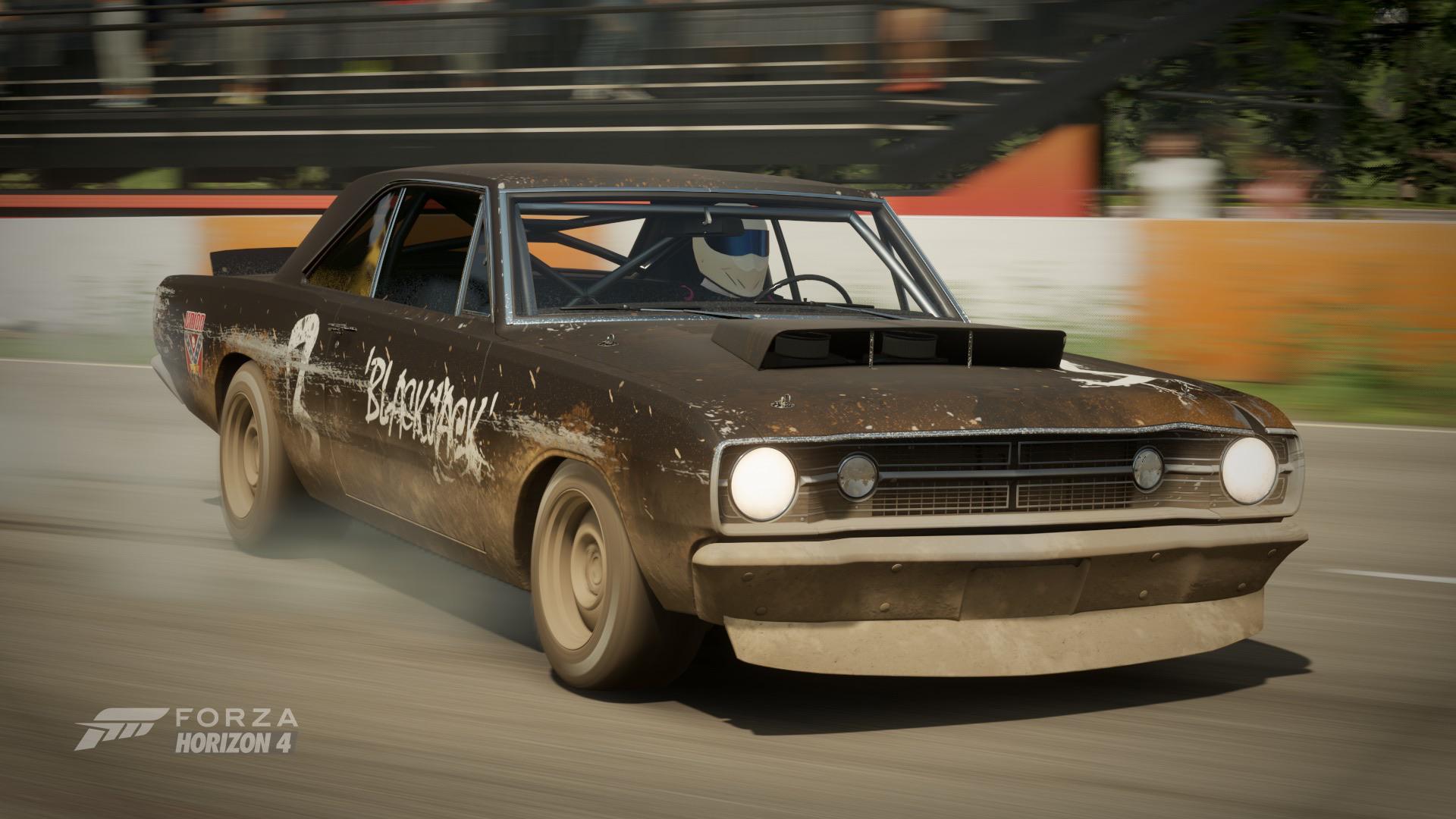 Dodge Dart Super Stock Demo Derby car, 'Blackjack', ForzaHorizon