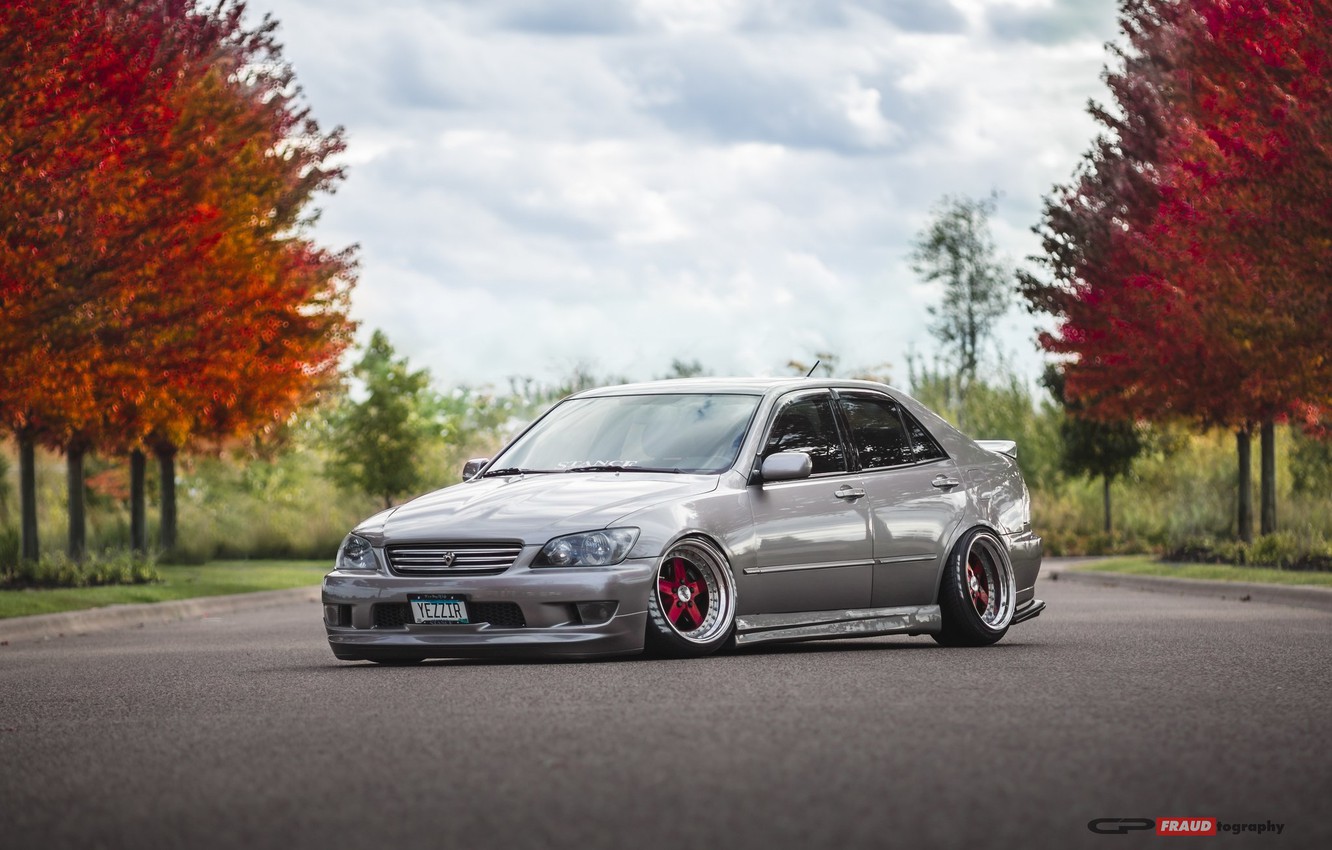 Wallpaper autumn, lexus, toyota, jdm, tuning, low, height, is stance image for desktop, section toyota