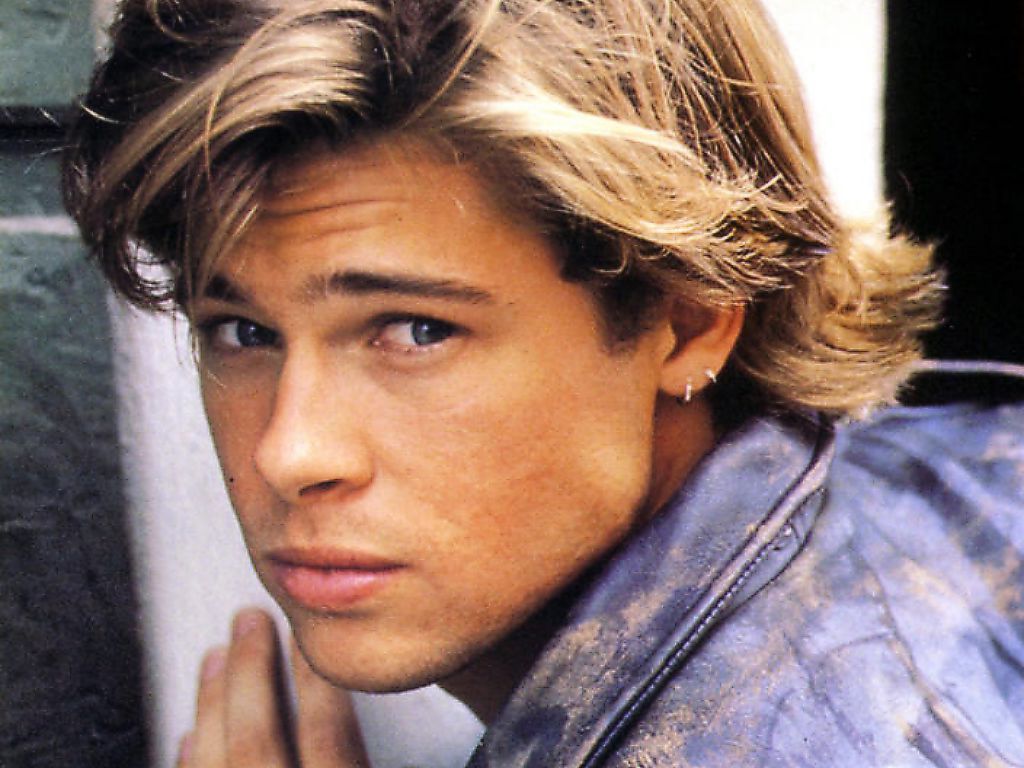 Young Brad Pitt. Picture Of Brad Pitt. Celebridades masculinas, Brad pitt, Produtora de filmes