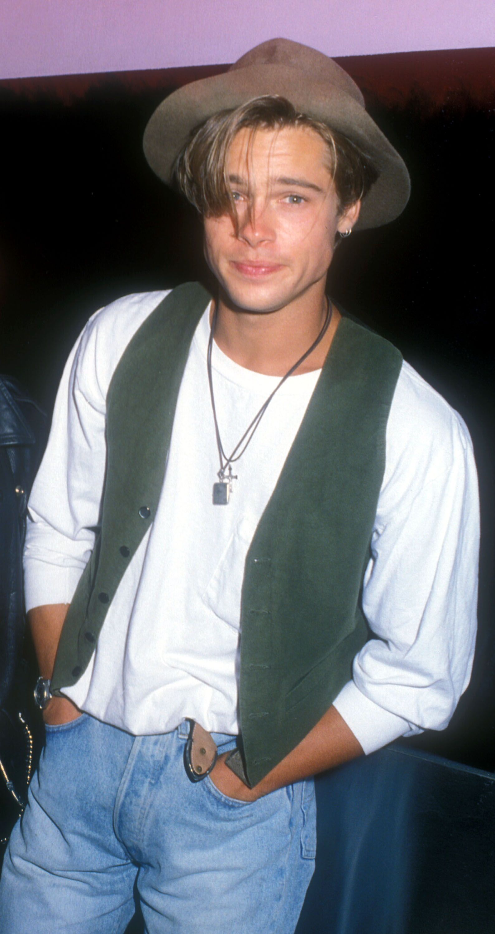 Rare Photo of Young Brad Pitt