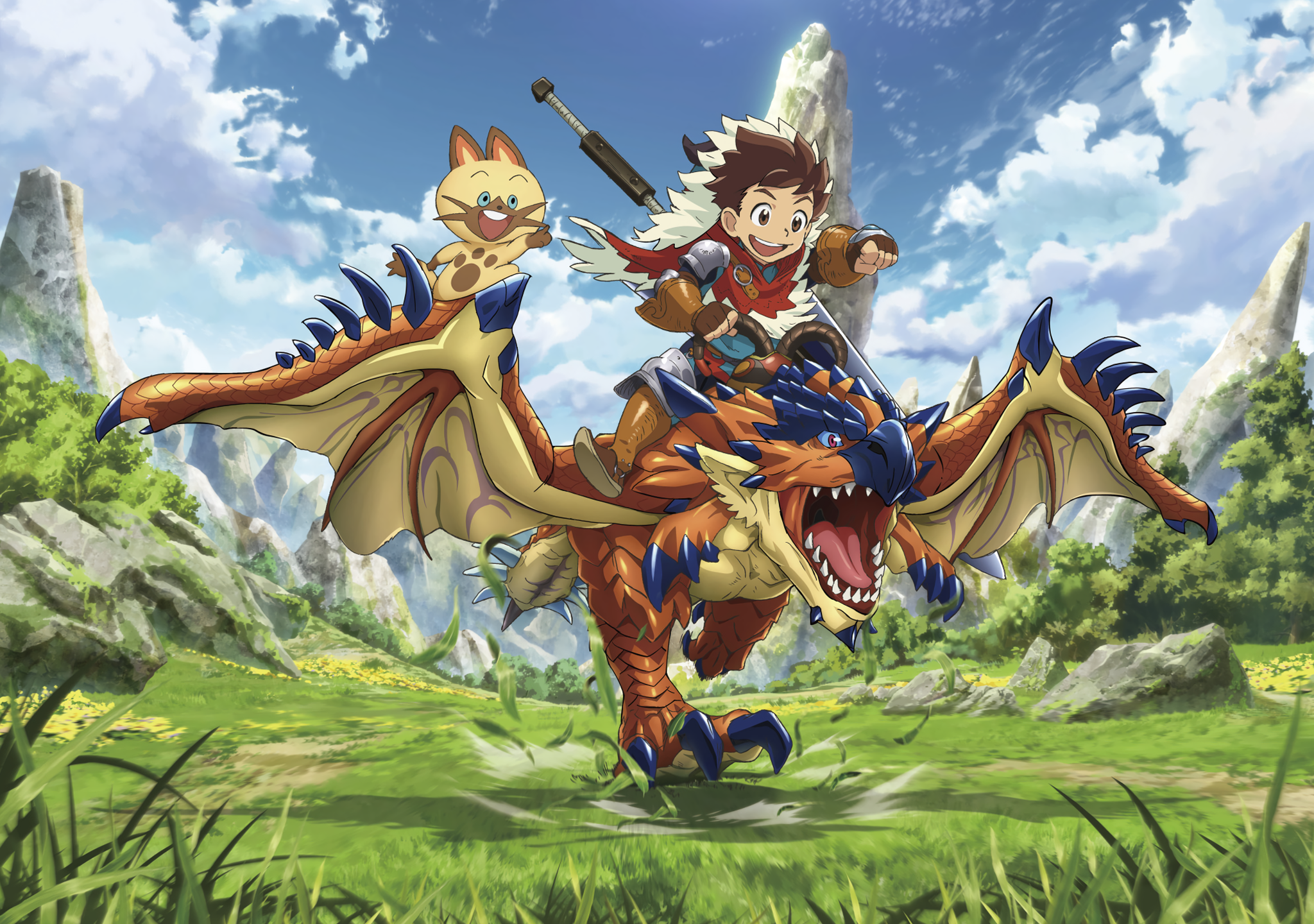 Monster Hunter Stories: Ride On HD Wallpaper
