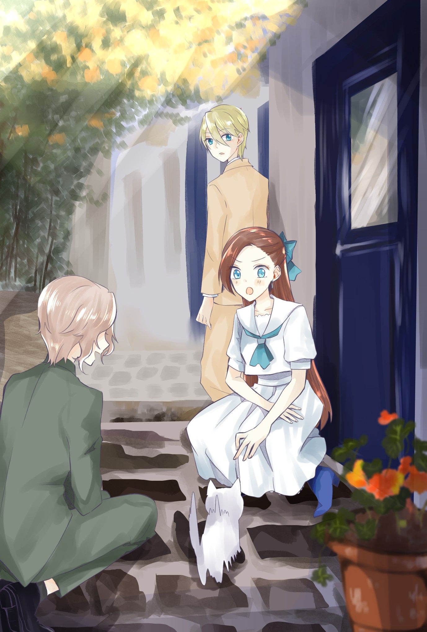 Otome game no hametsu flag shika nai akuyaku reijo. Awesome anime, Anime, Anime scenery wallpaper