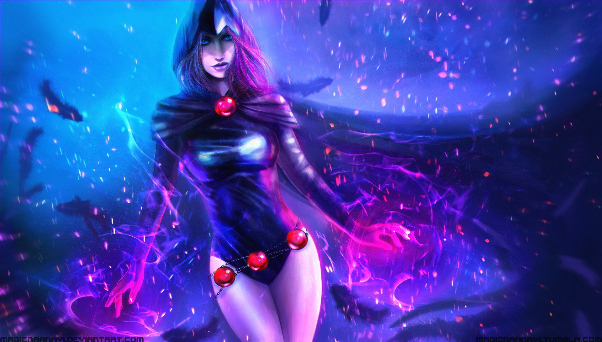 Raven DC Comics Wallpaper