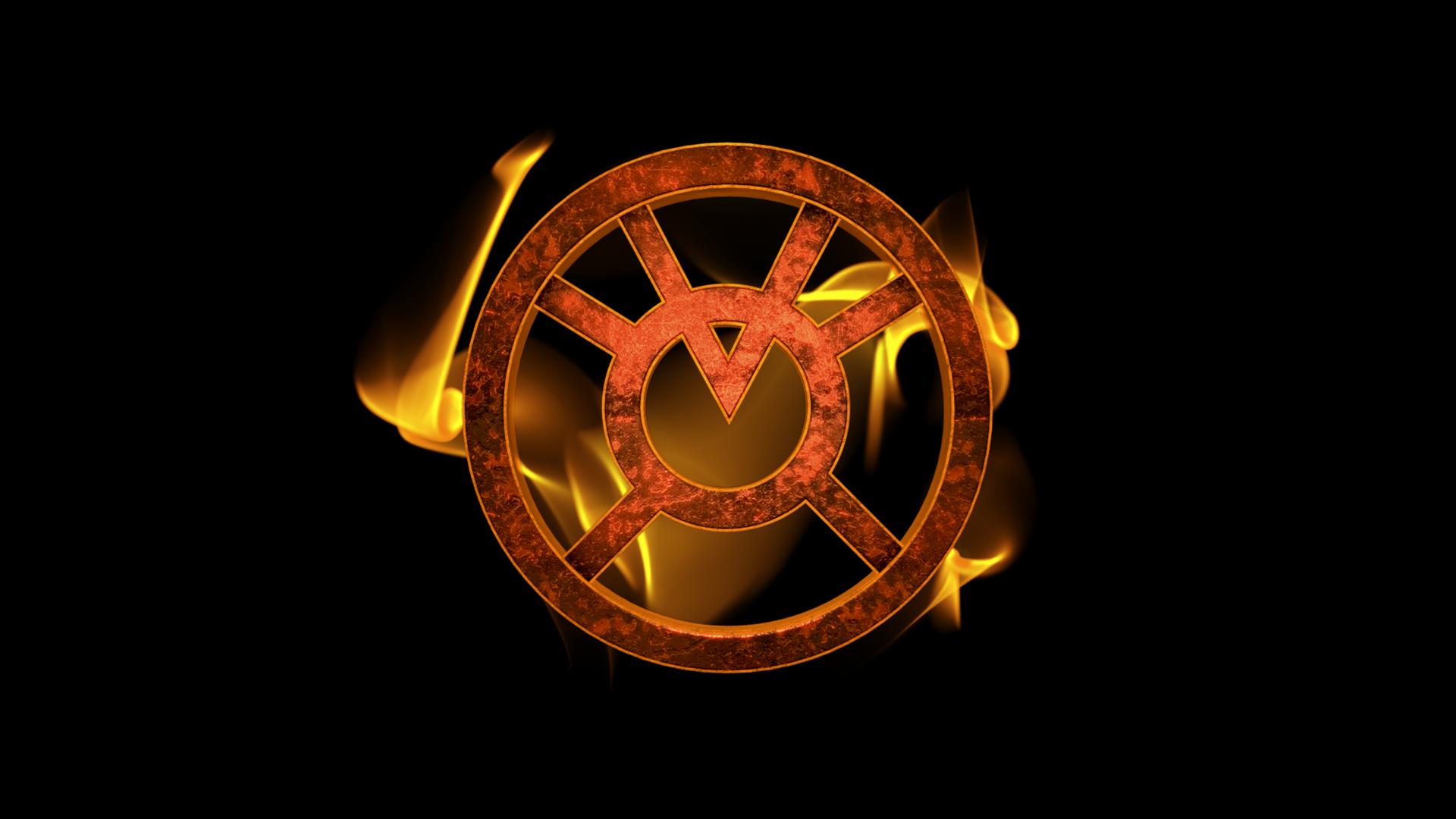 orange lantern corps symbol