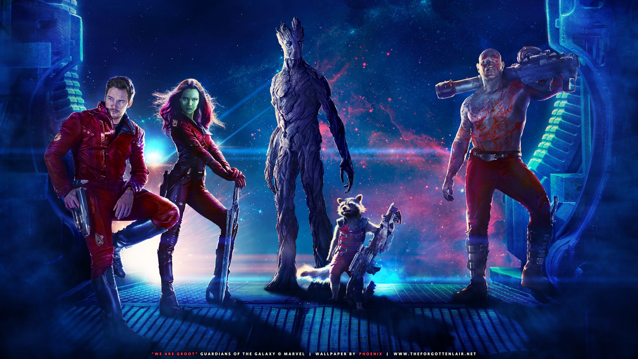 The Forgotten Lair. Guardians of the Galaxy Desktop Wallpaper