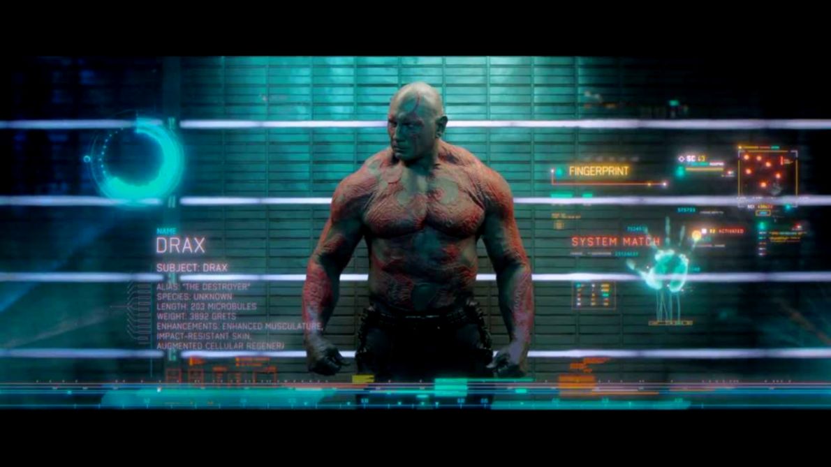 Drax On Guardians Of The Galaxy
