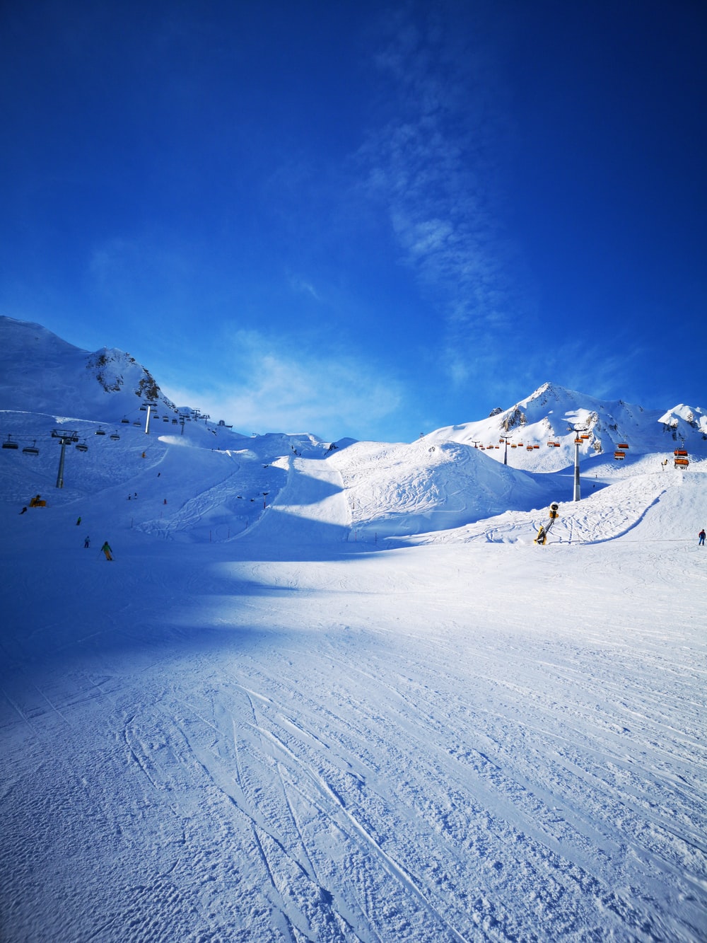 Blue Snow Picture. Download Free Image