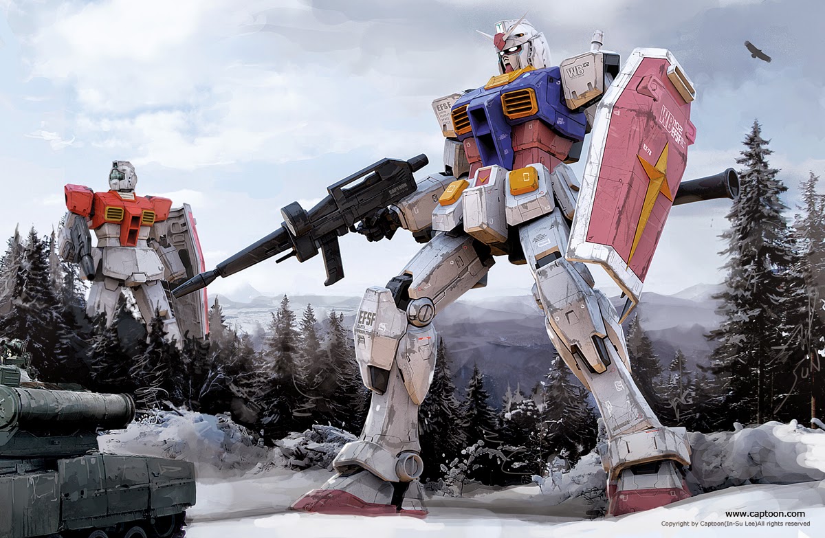 RX 78 2 Gundam And RGM 79 GM Wallpaper Kits Collection News And Reviews