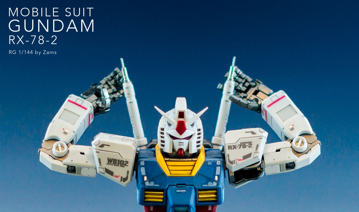 RG 1 144 RX 78 2 Gundam: Modeled By Zams [Indonesia]. Photoreview Wallpaper Size Image, Info