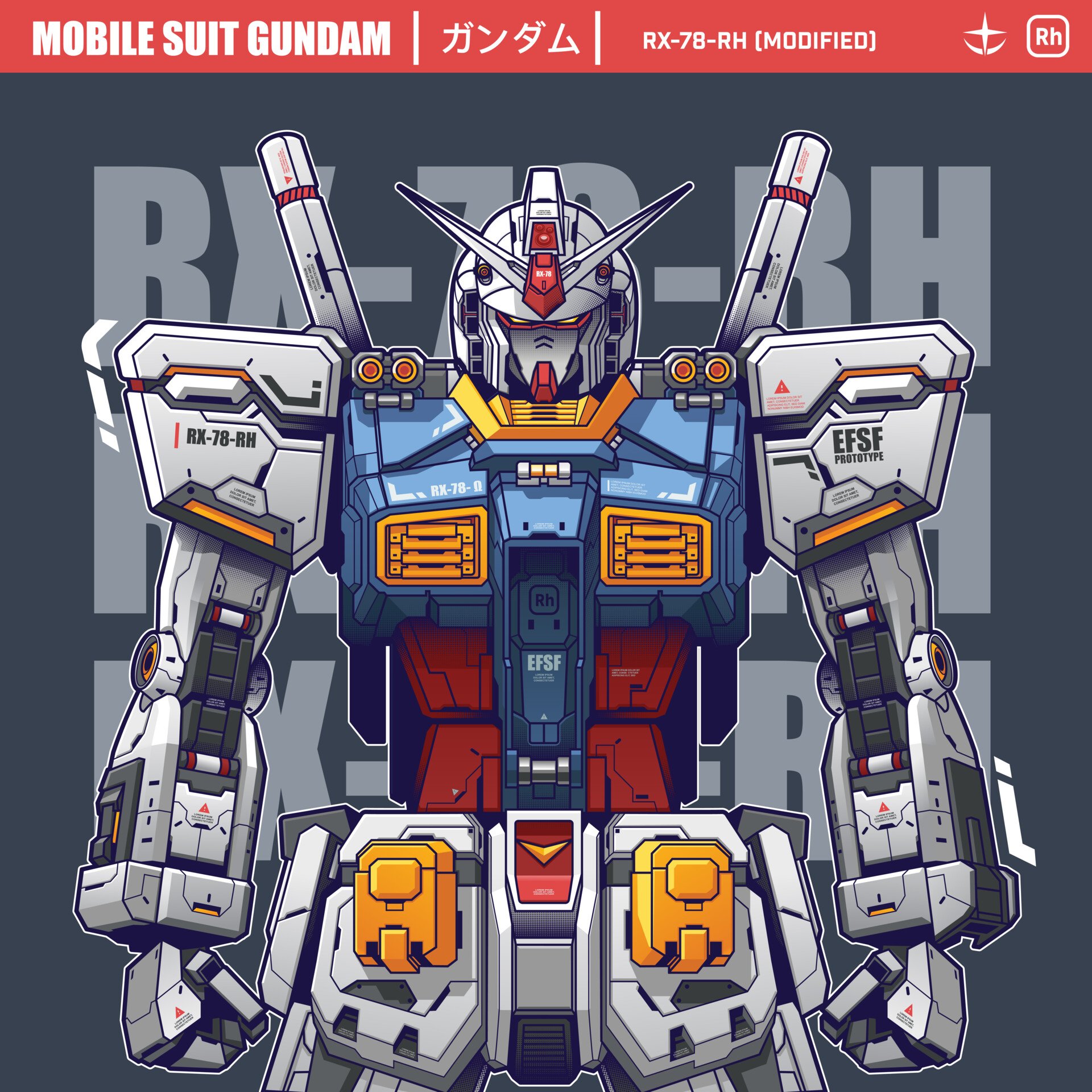 RX 78 2 Grand Daddy Gundam, Reiza Hasnan
