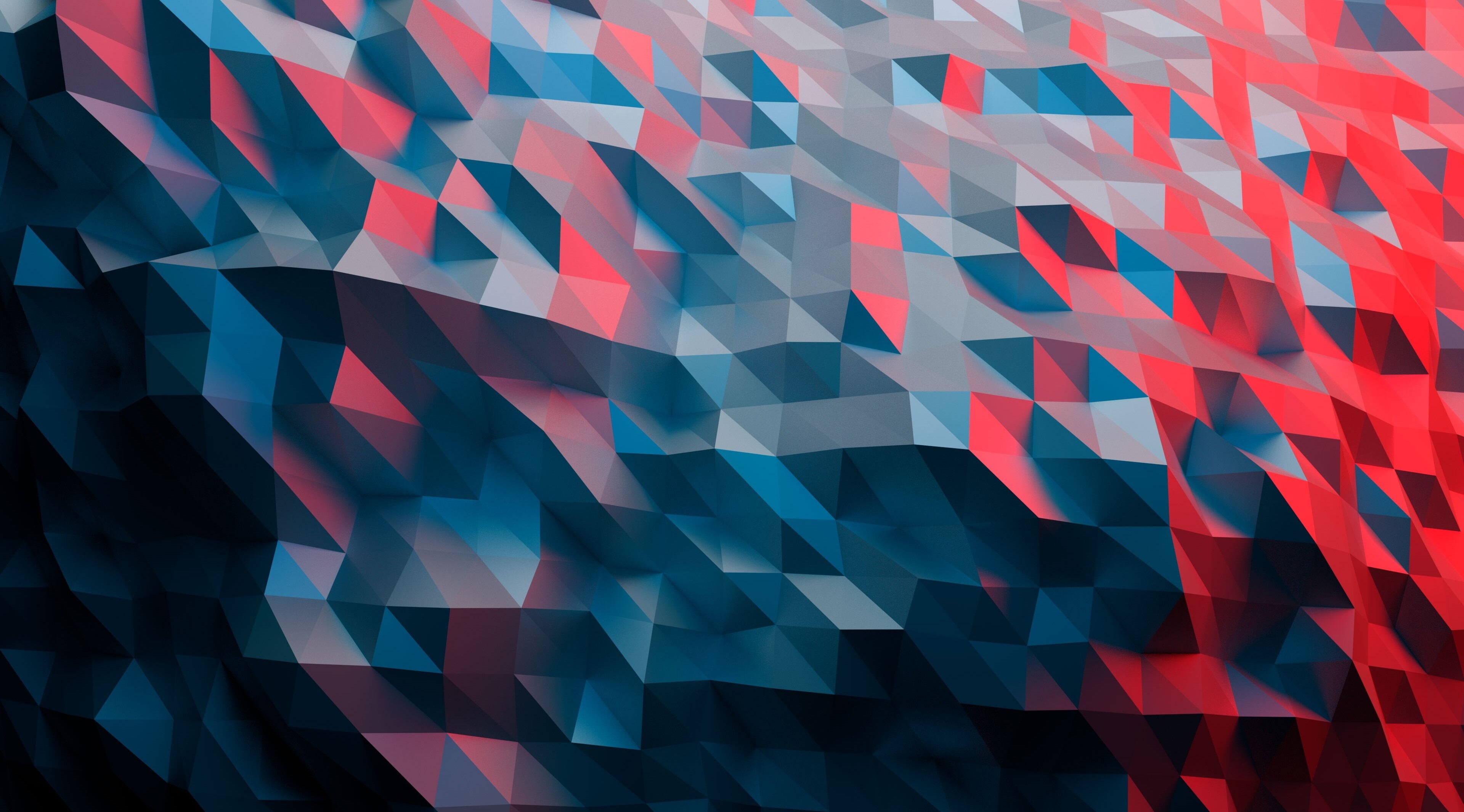 3840x2130 polygon 4k image of best wallpaper. Mocah HD Wallpaper