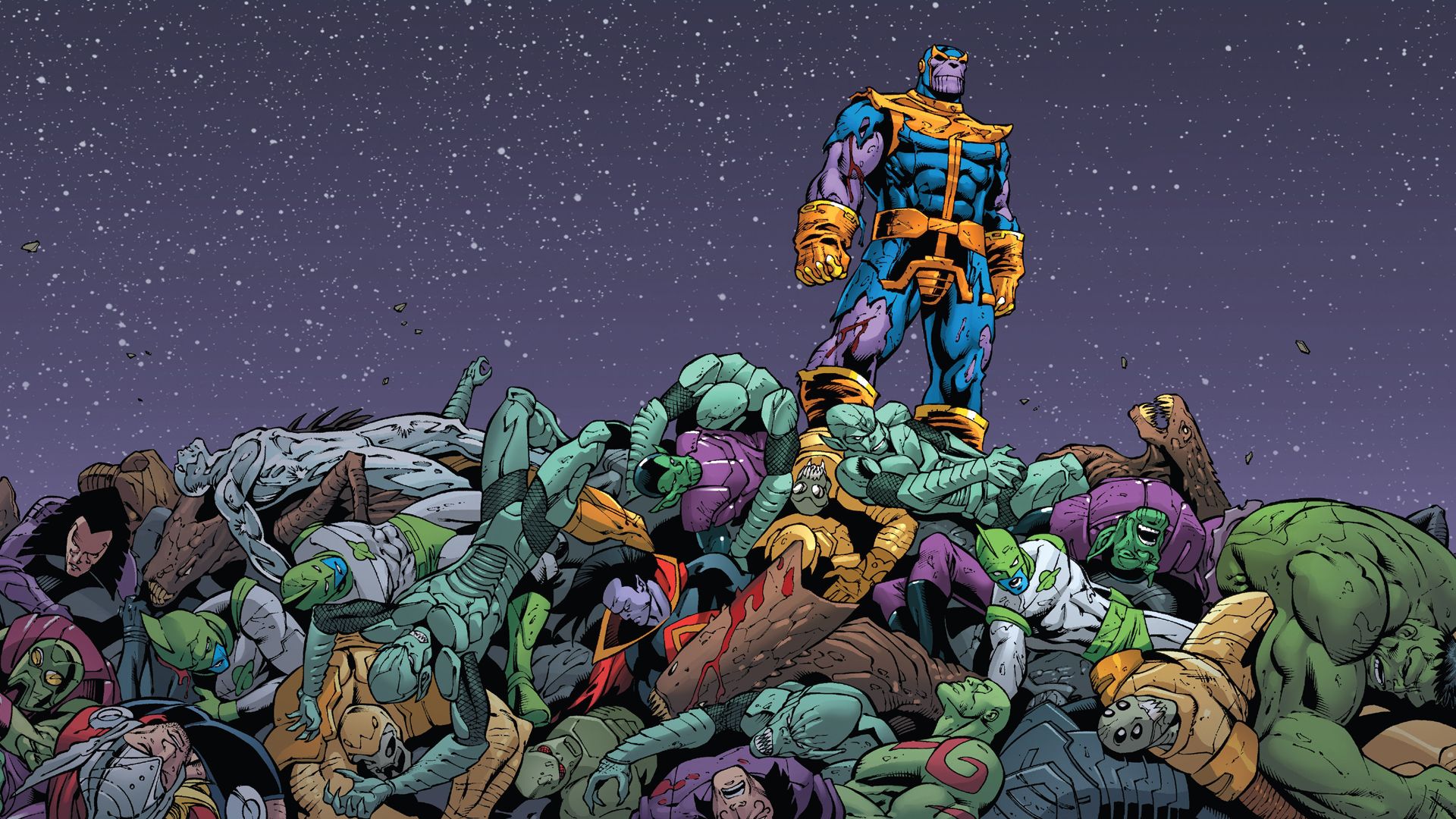Thanos vs Marvel Wallpaper, HD Thanos vs Marvel Background on WallpaperBat