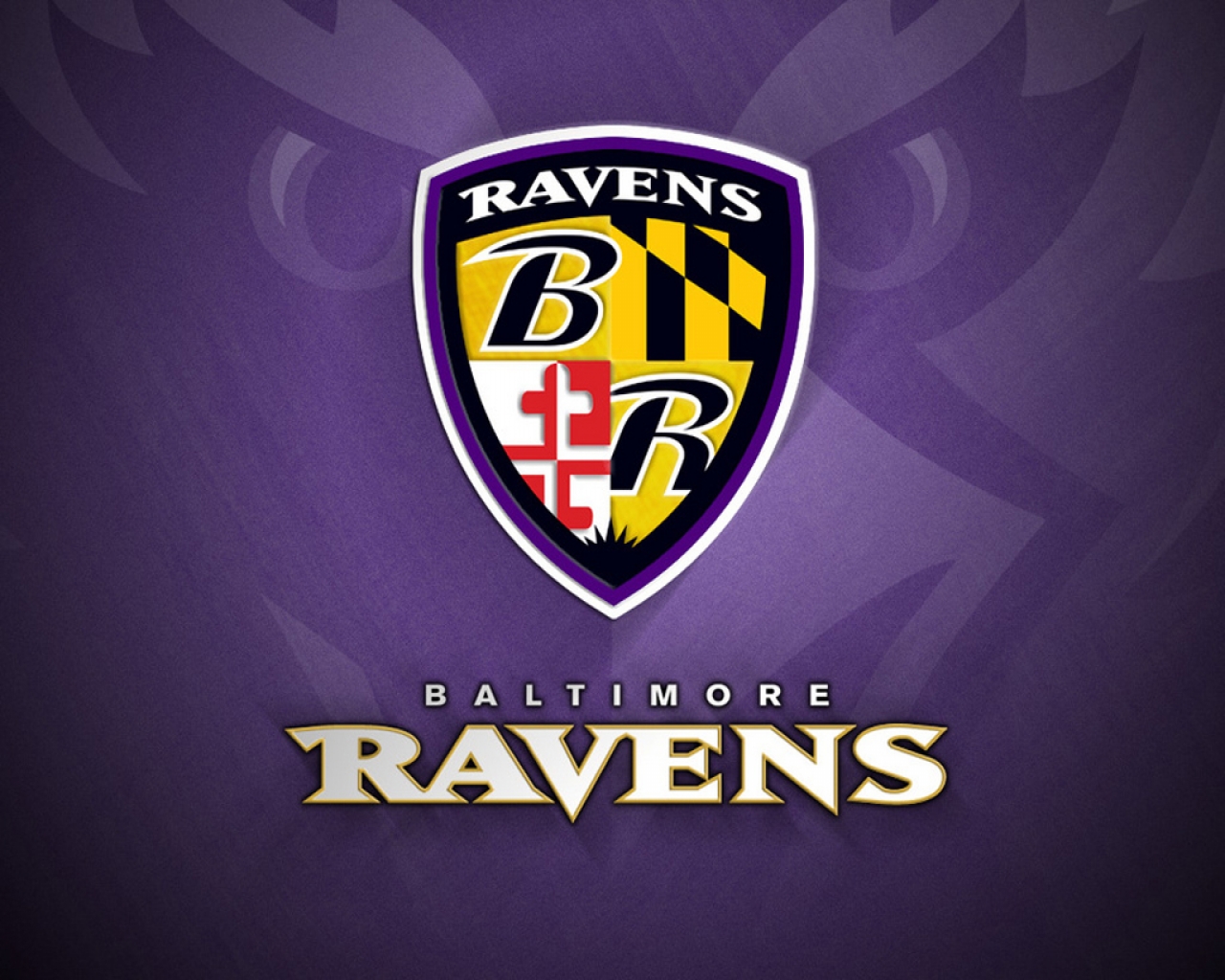 Baltimore Ravens Maryland Flag