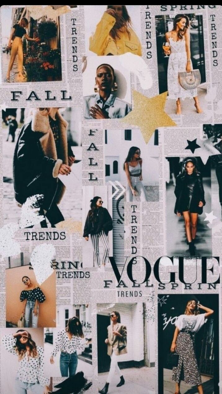 wallpaper. Fashion wallpaper, iPhone wallpaper vintage, Fashion collage