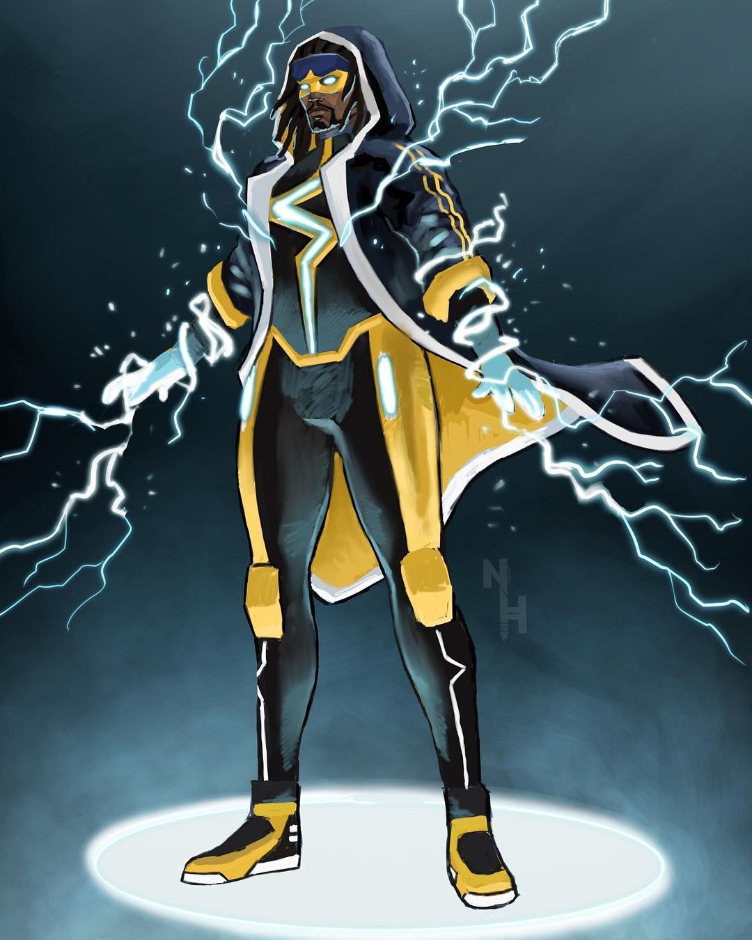 Static Shock redesign. ✍