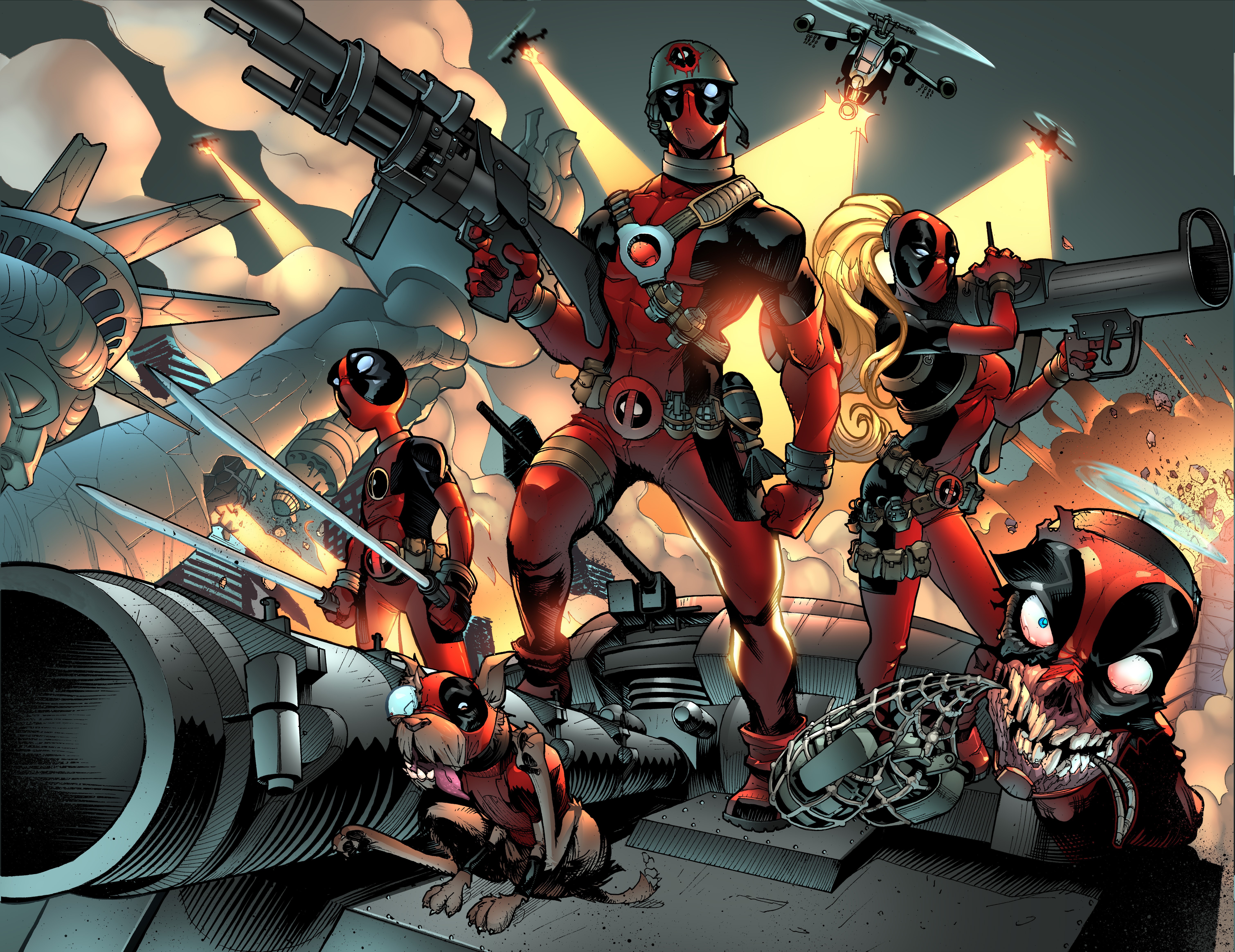 Deadpool, Marvel Comics Wallpaper HD / Desktop and Mobile Background