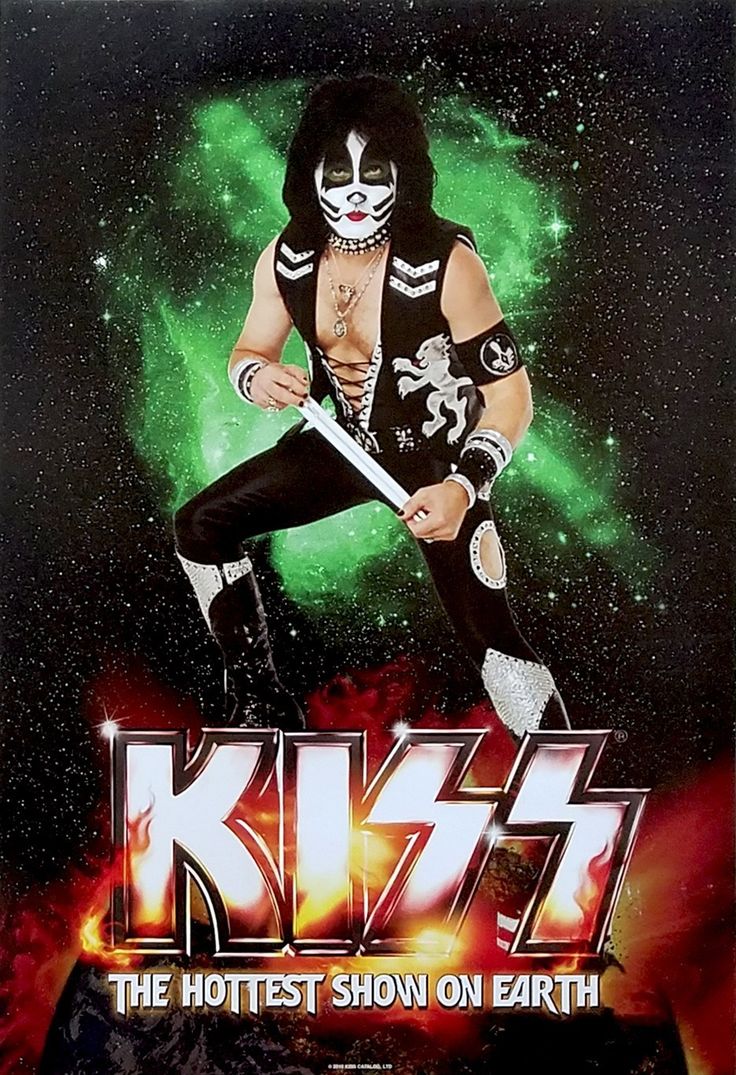 KISS Army Fan Club Renewal print 2010 Eric Singer. Kiss band, Kiss artwork, Kiss army