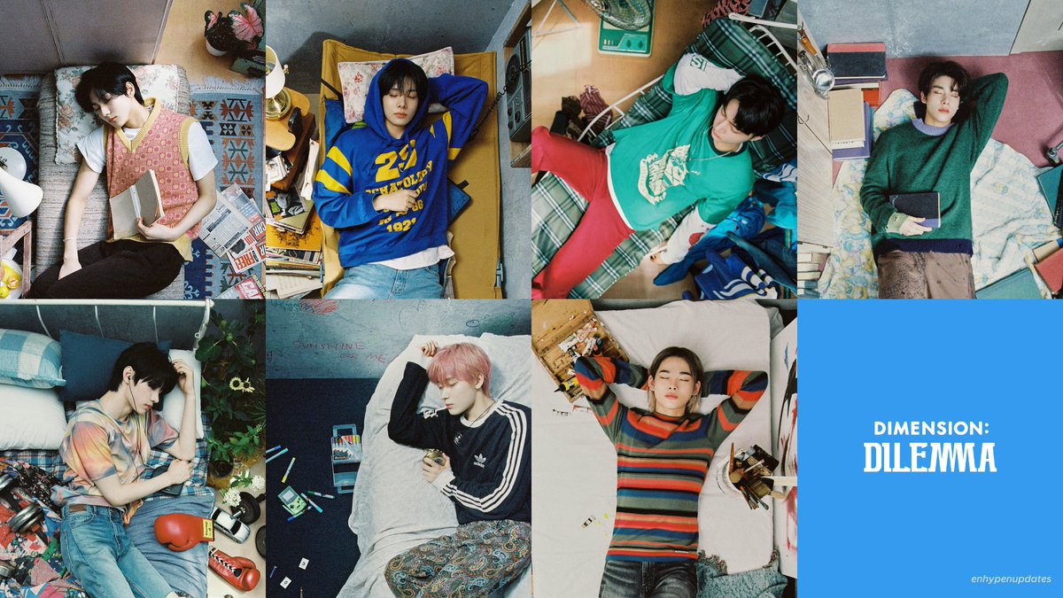 ENHYPEN UPDATES is indeed flying by so fast this DILEMMA era. We've already witnessed 2 concepts from ENHYPEN and there's still one more after the concept film!
