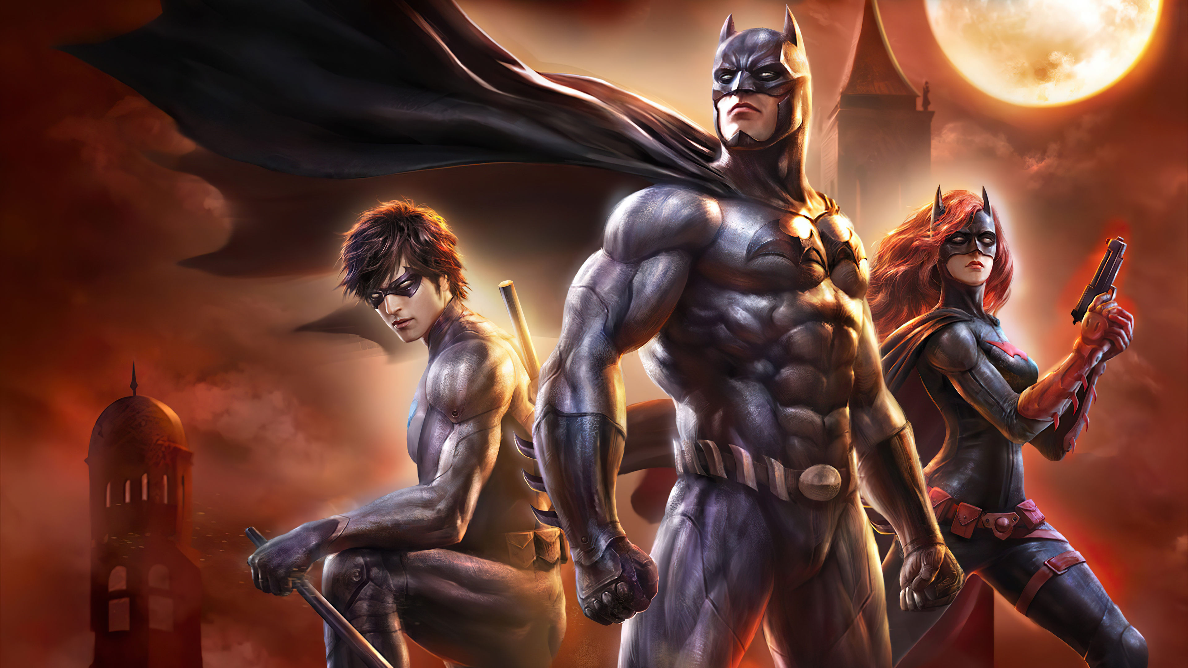 Batman Batwoman DC Comics and Kate Kane 4k Ultra HD Wallpaper