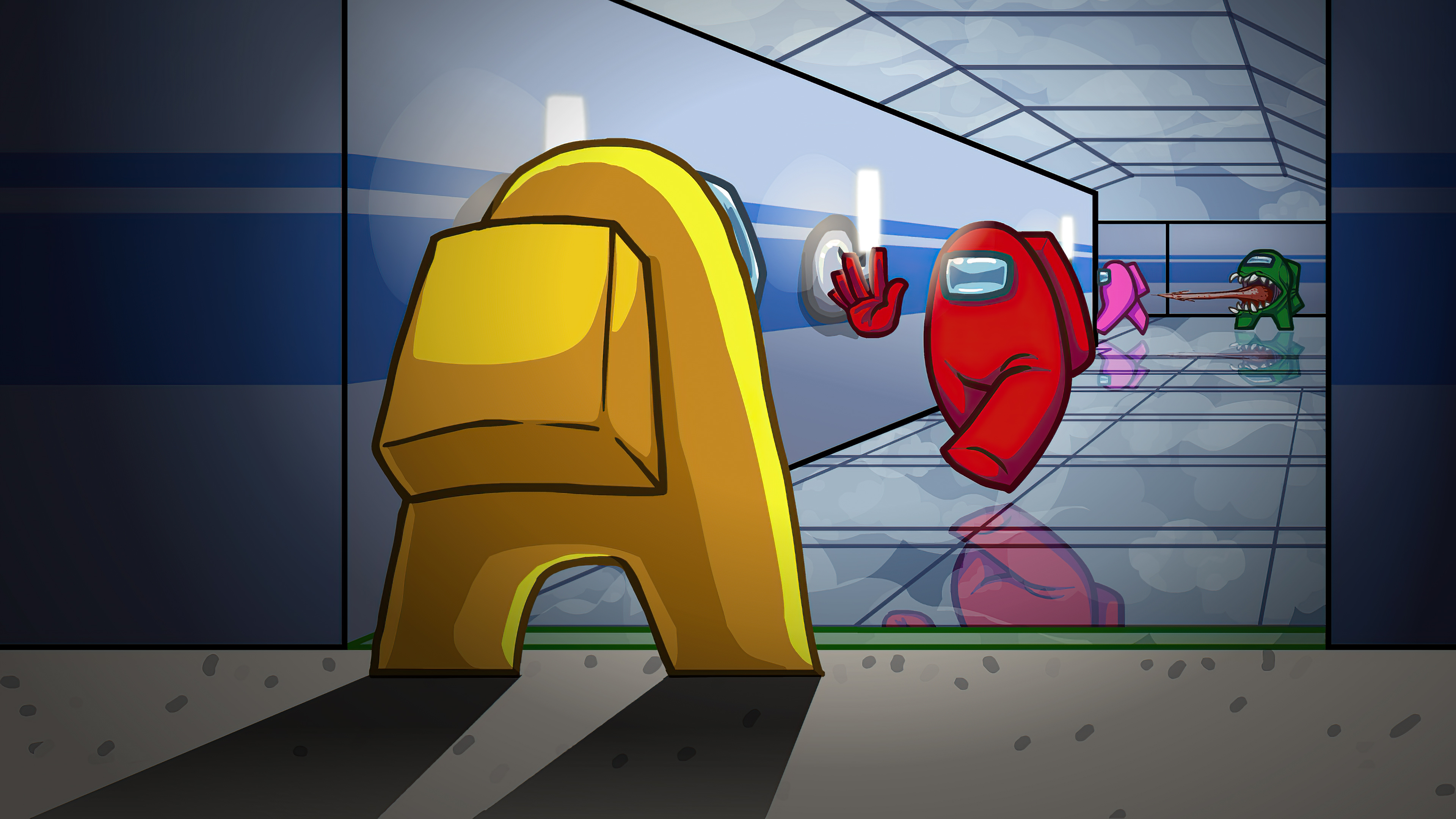 Among Us Imposter 4k, HD Games, 4k Wallpaper, Image, Background, Photo and Picture