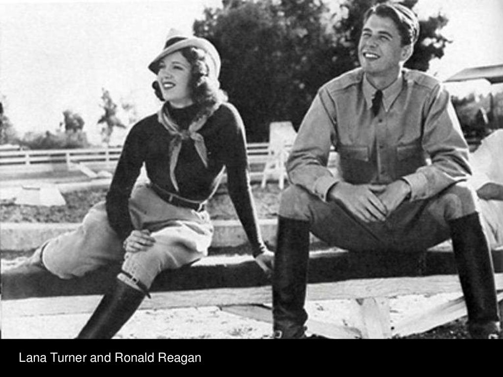 Photos Histoires Turner et Ronald Reagan #histoire #cinema