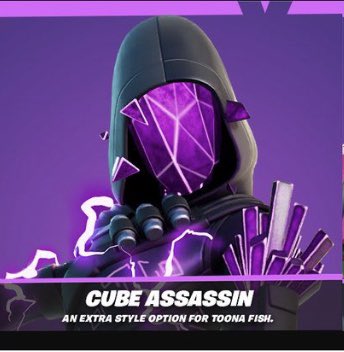 Cube Assassin Fortnite wallpaper