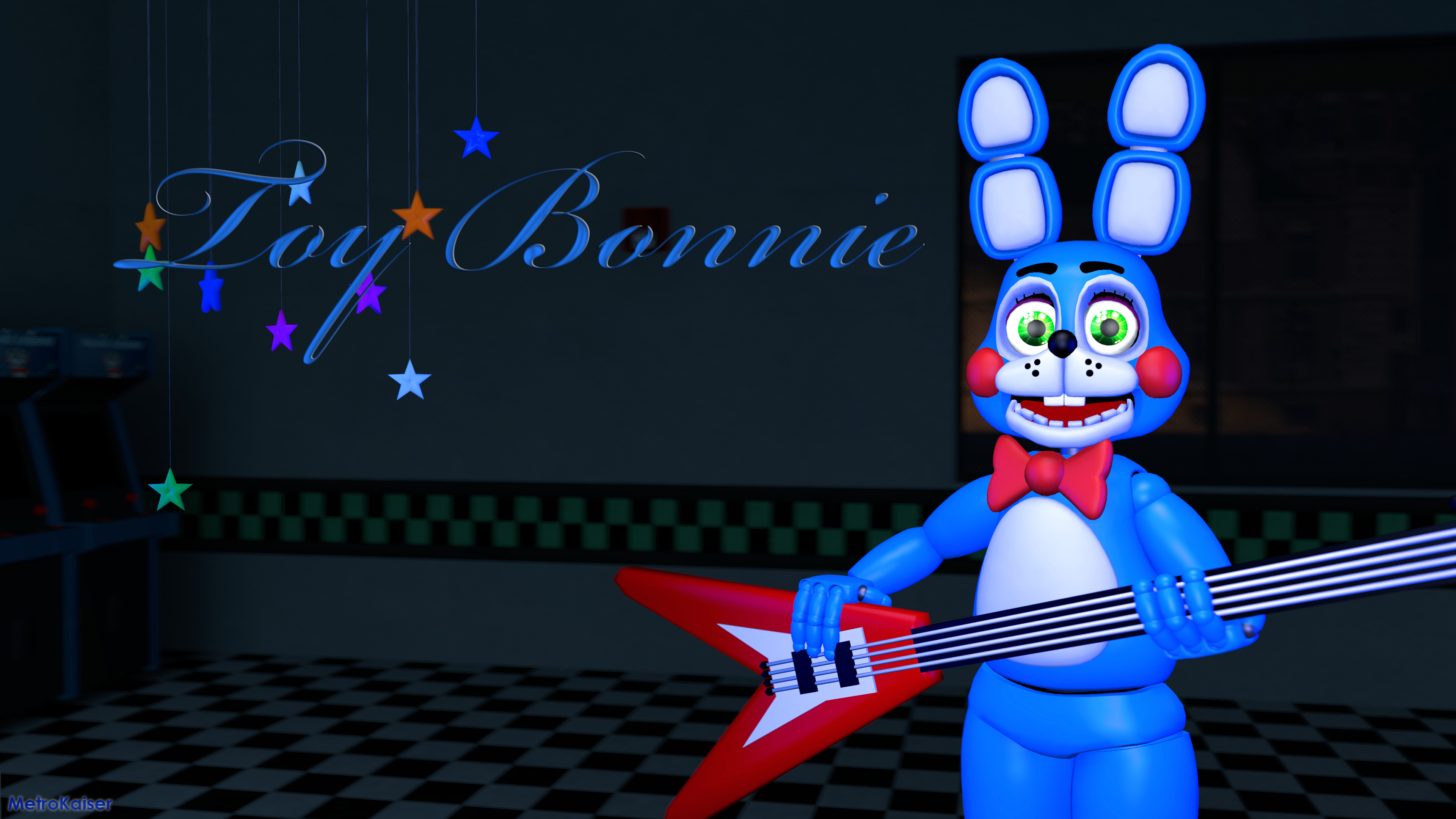 FNAF Toy Bonnie wallpaper (4K)