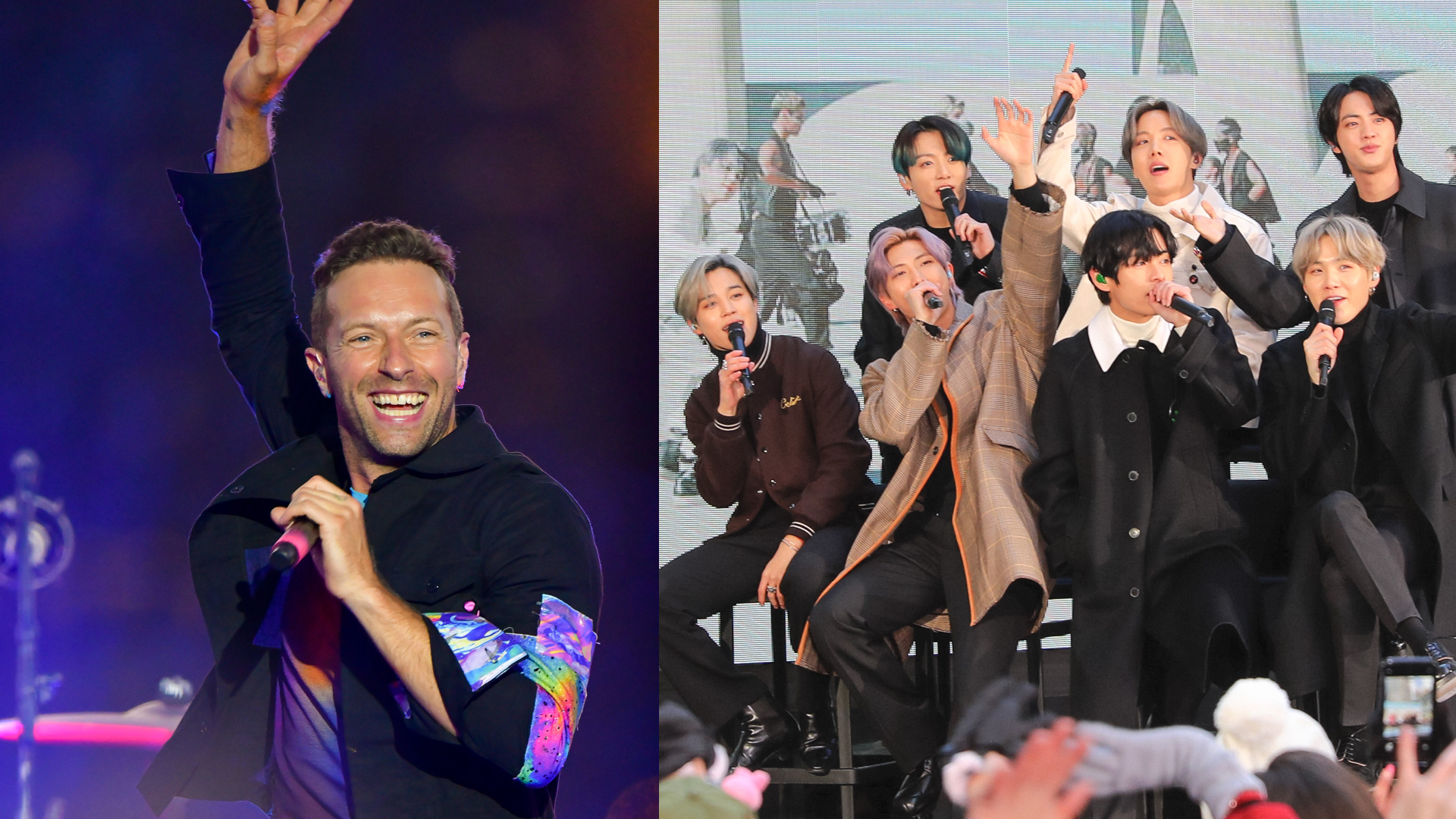 Coldplay and BTS teaming up for new single and documentary