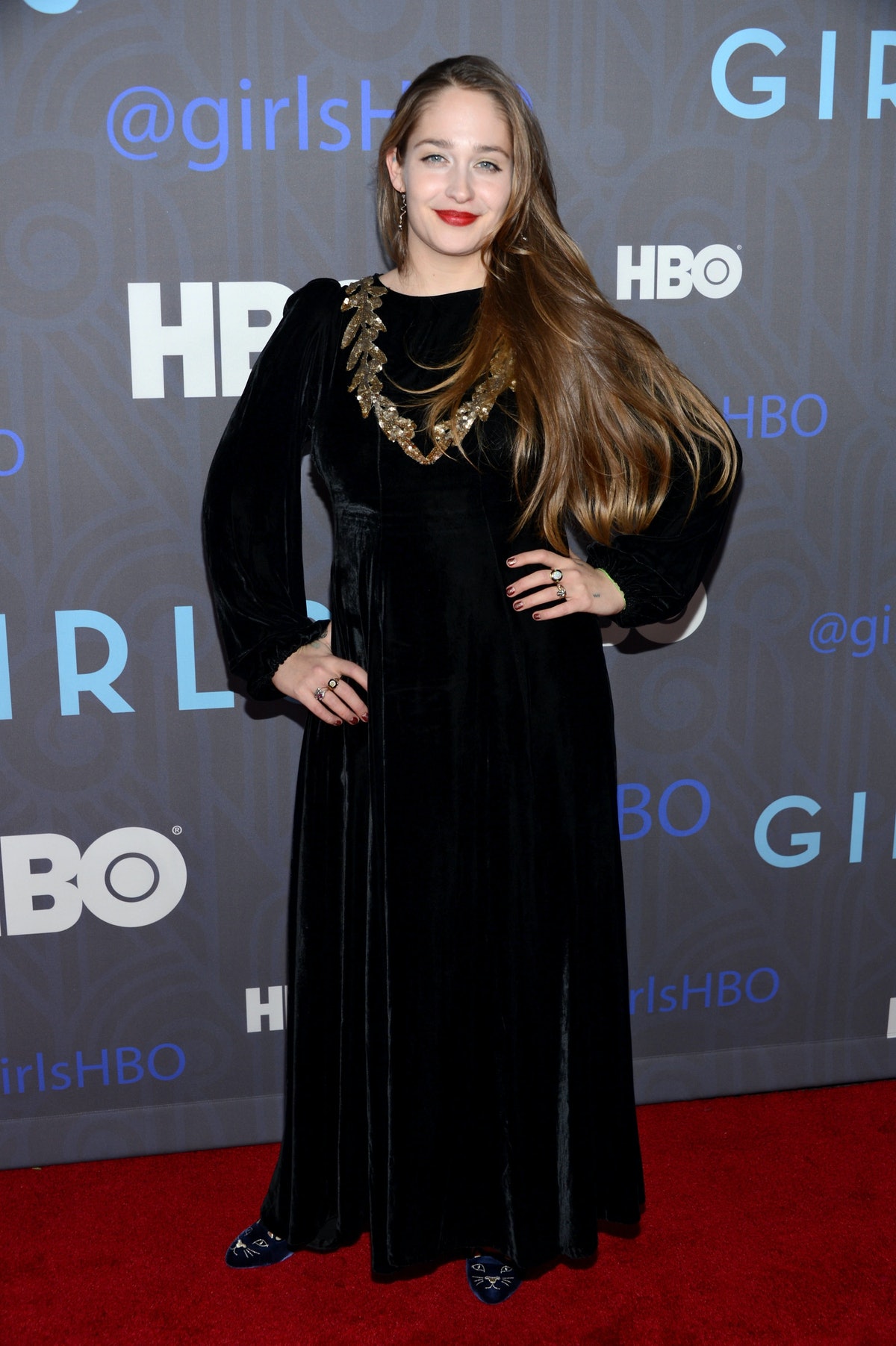 Jemima Kirke Has Maintained Her Bohemian Grunge Look Since the Premiere of Girls