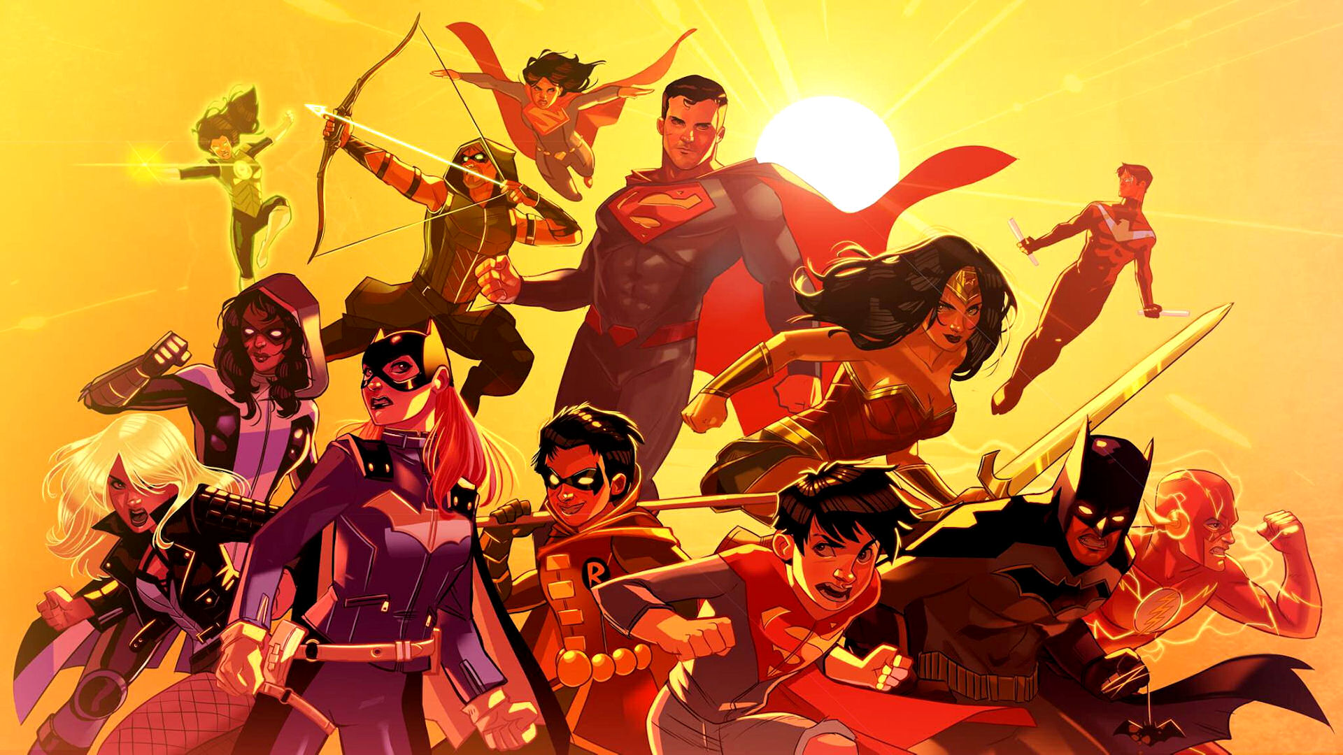DC Comics Wallpaper Heroes Select Gallery & Video