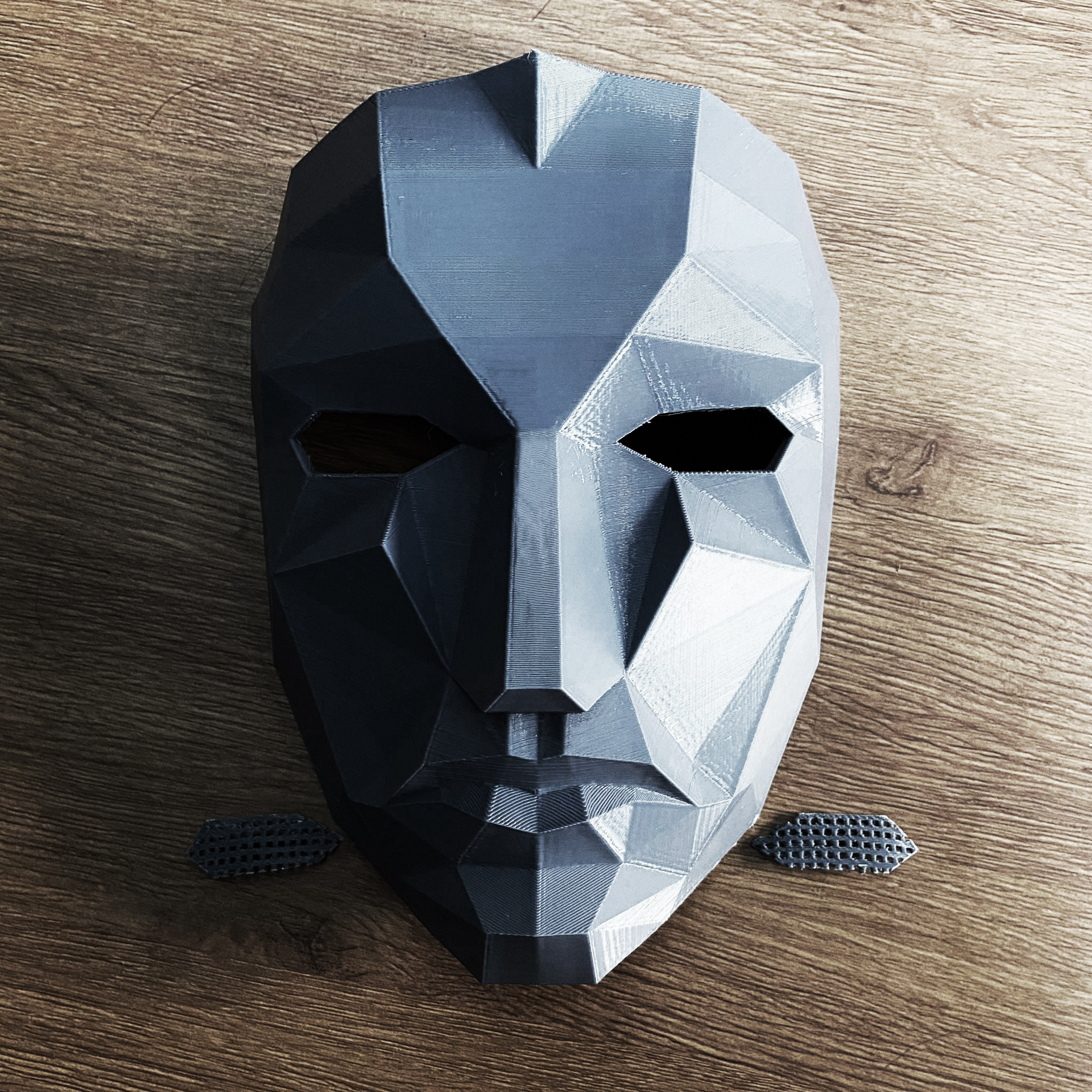 3D Printable Squid Game Mask Front Mask