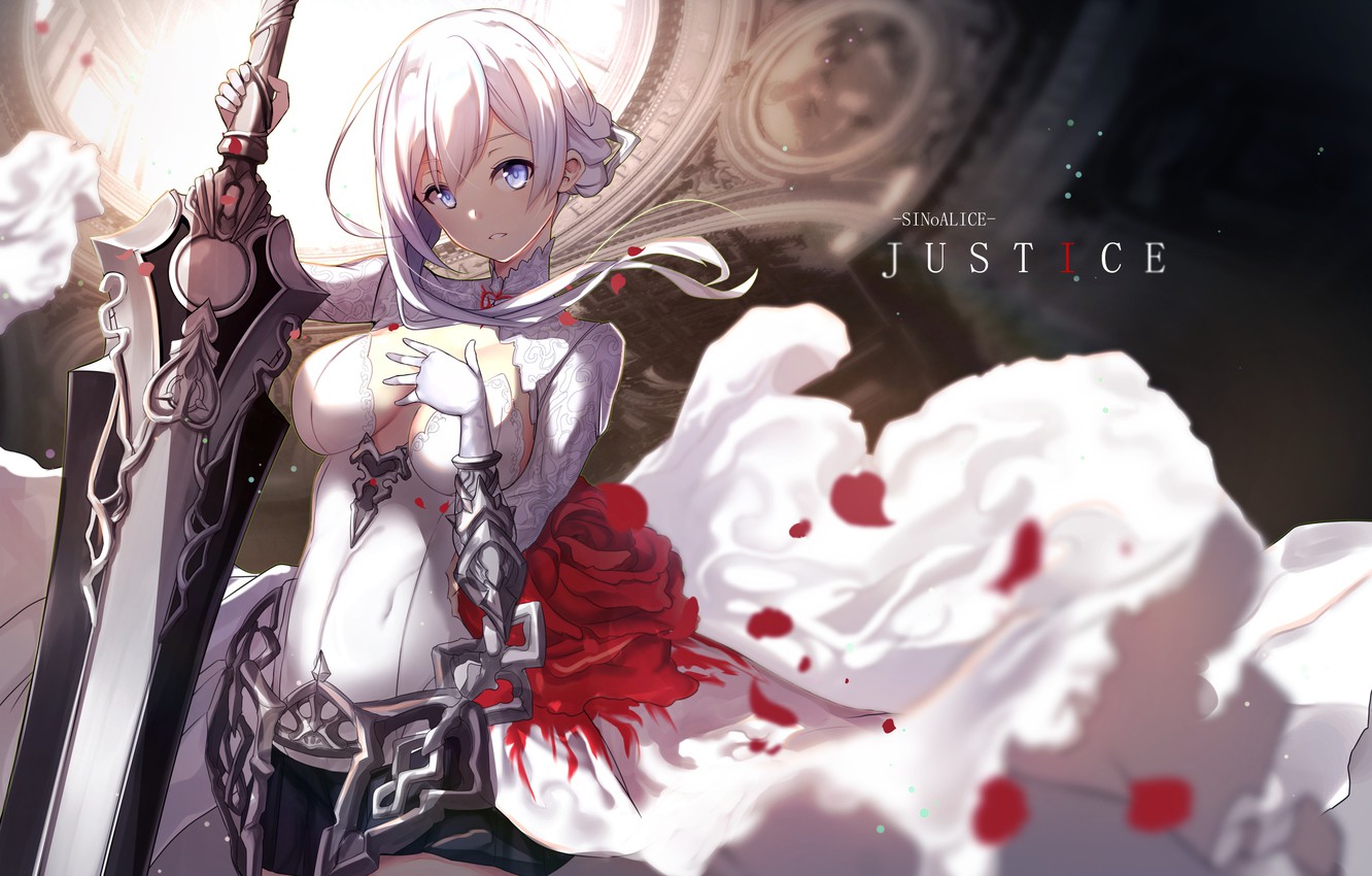 Wallpaper untsue, snow white, sinoalice image for desktop, section сёнэн