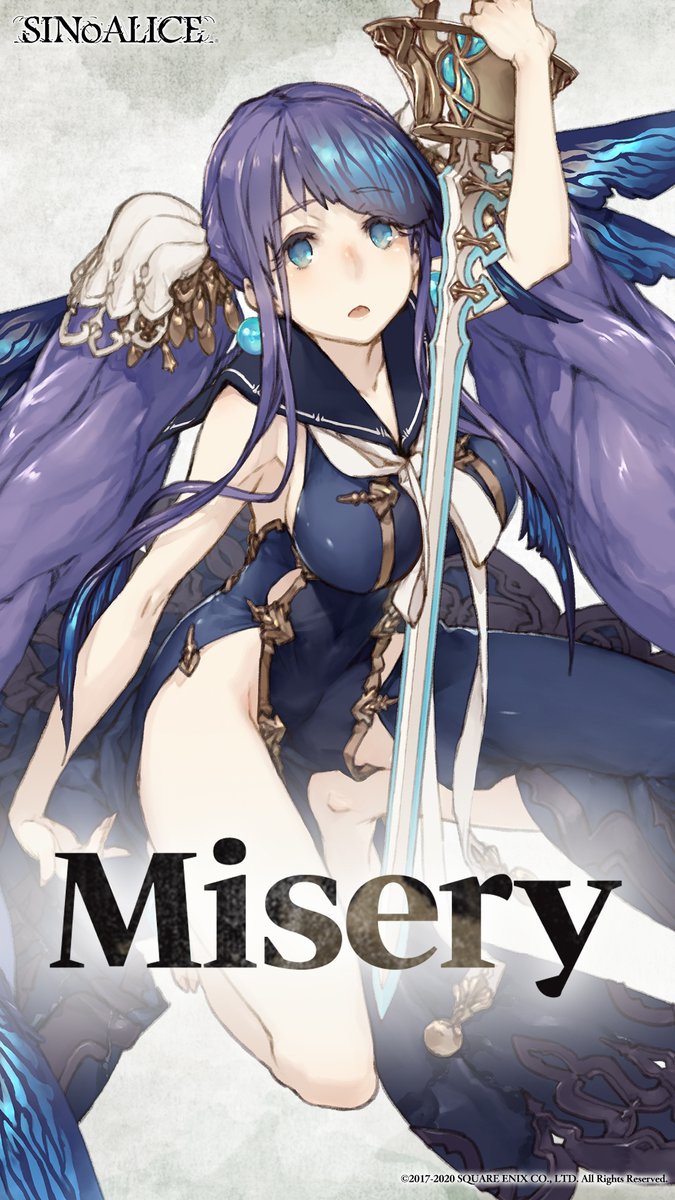 SINoALICE Global's a wallpaper featuring the Little Mermaid. Enjoy playing the Act of Hatred