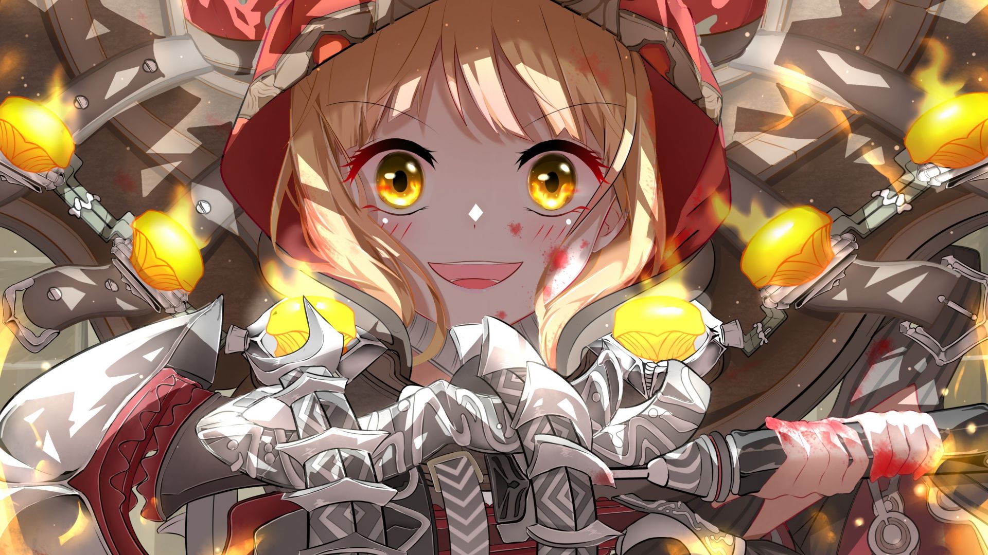 Desktop wallpaper akazukin, sinoalice, video game, anime, HD image, picture, background, 1b2c05