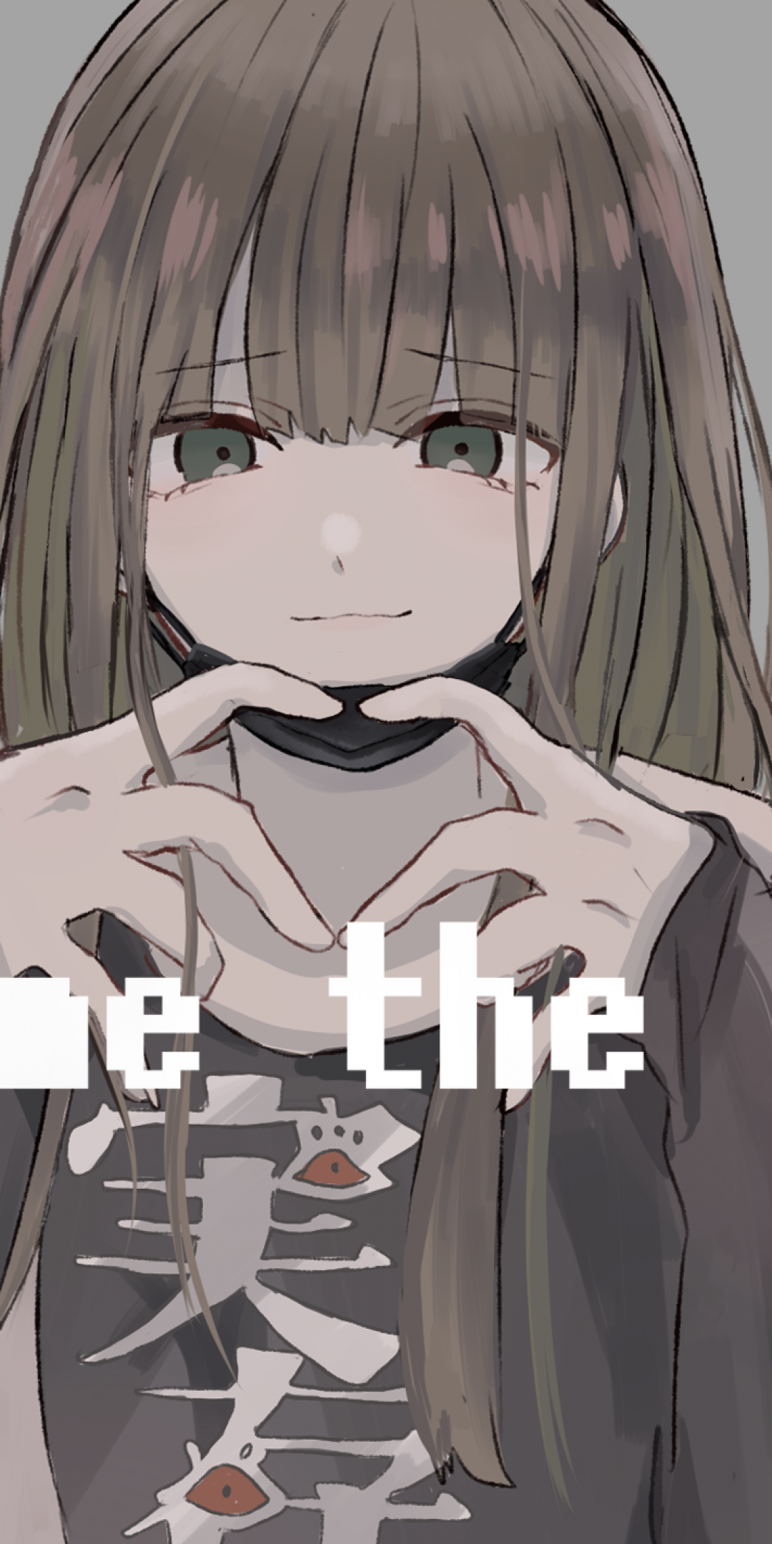 Download 1080x2160 Sinoalice, Gretel, Brown Hair, Give Me The Heart Wallpaper for Huawei Mate 10