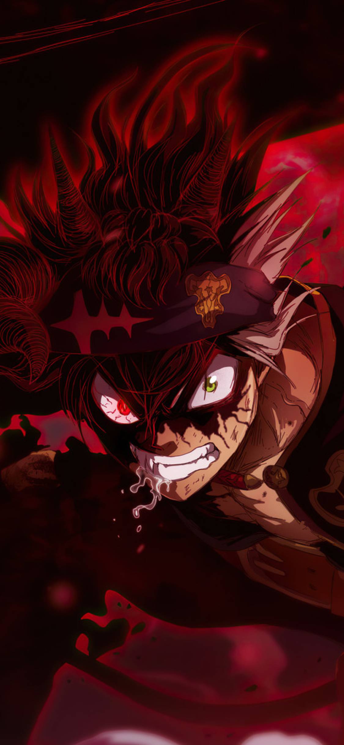 Black Clover Asta Wallpapers on WallpaperDog