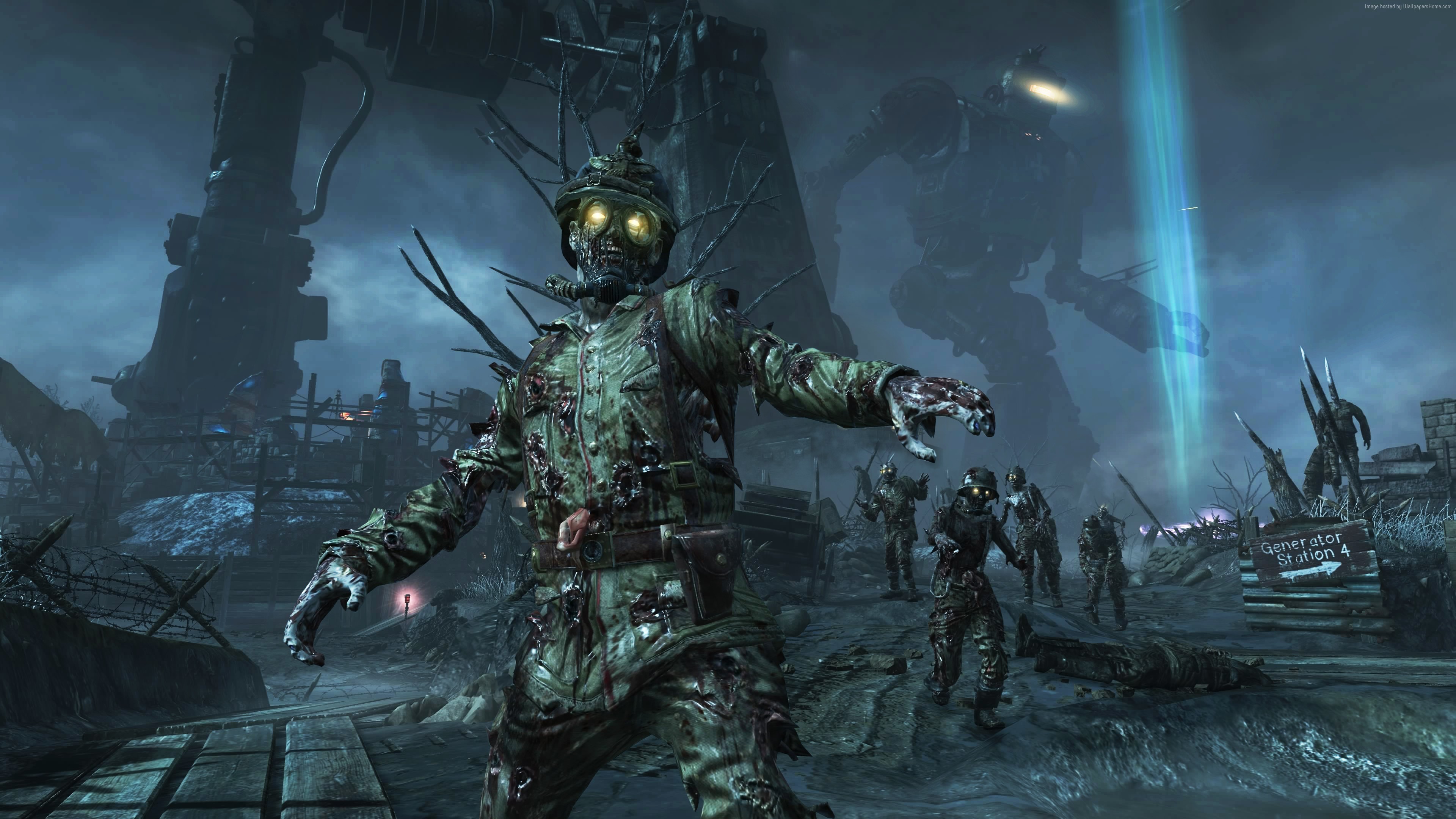 3840x2160, Full HD For Call Of Duty Zombies Wallpaper Of Duty Zombie