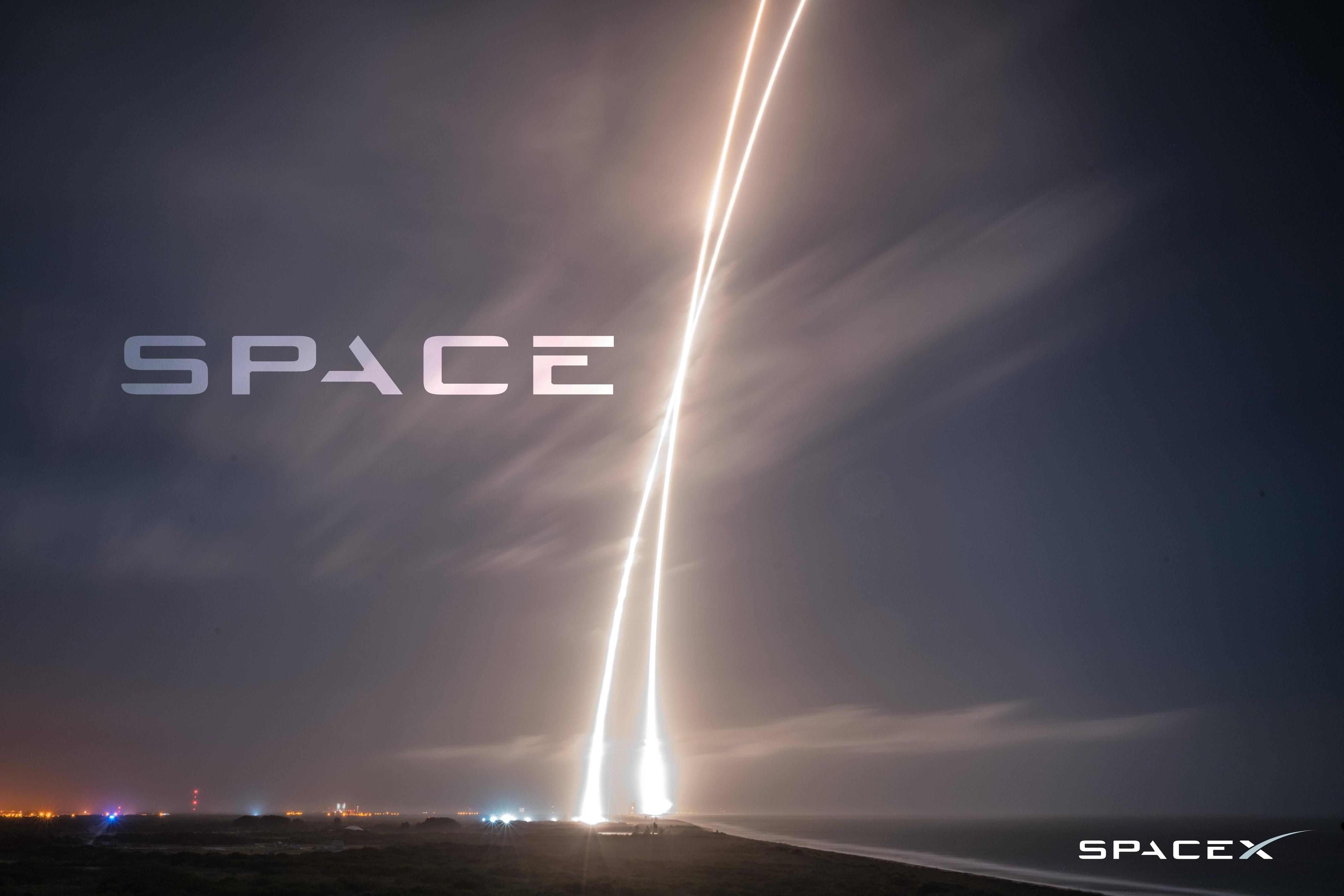 Falcon Heavy Time Lapse